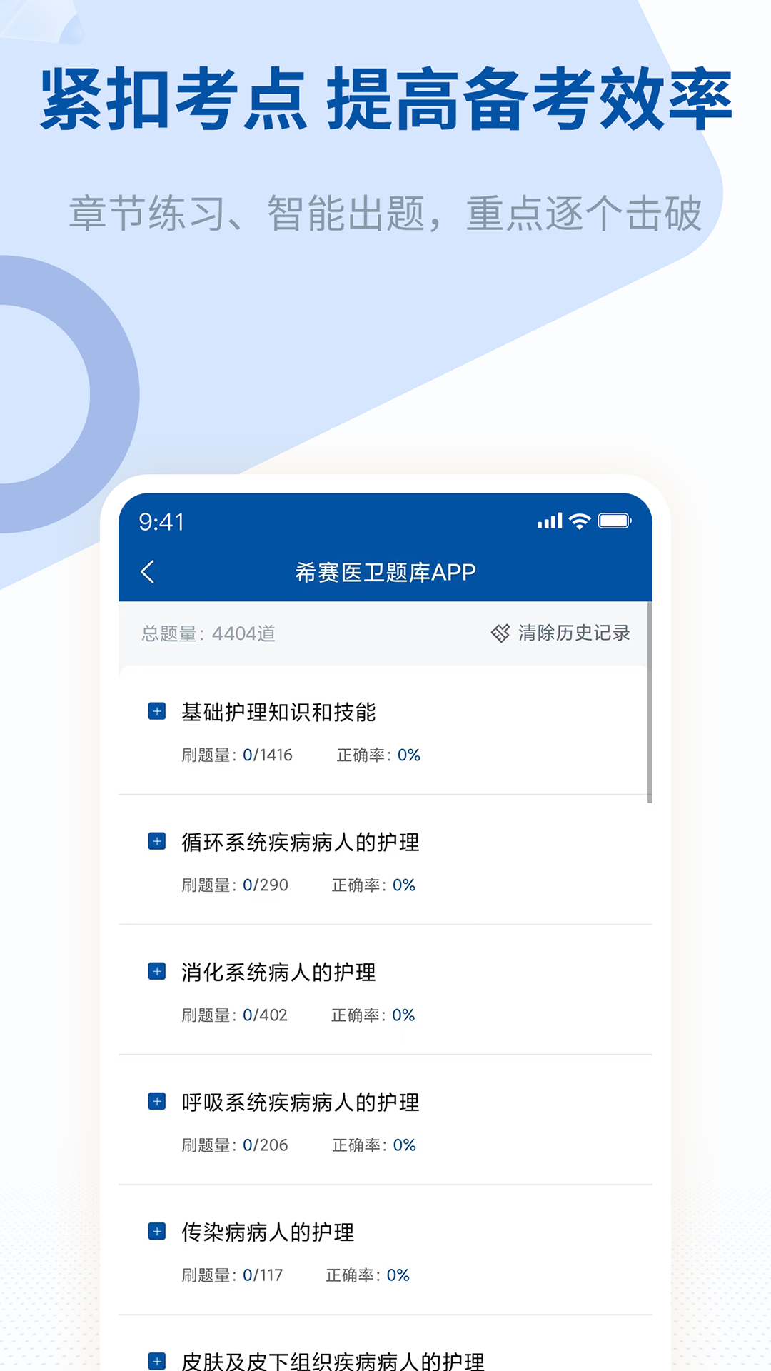 精彩截图-希赛医卫题库2026官方新版