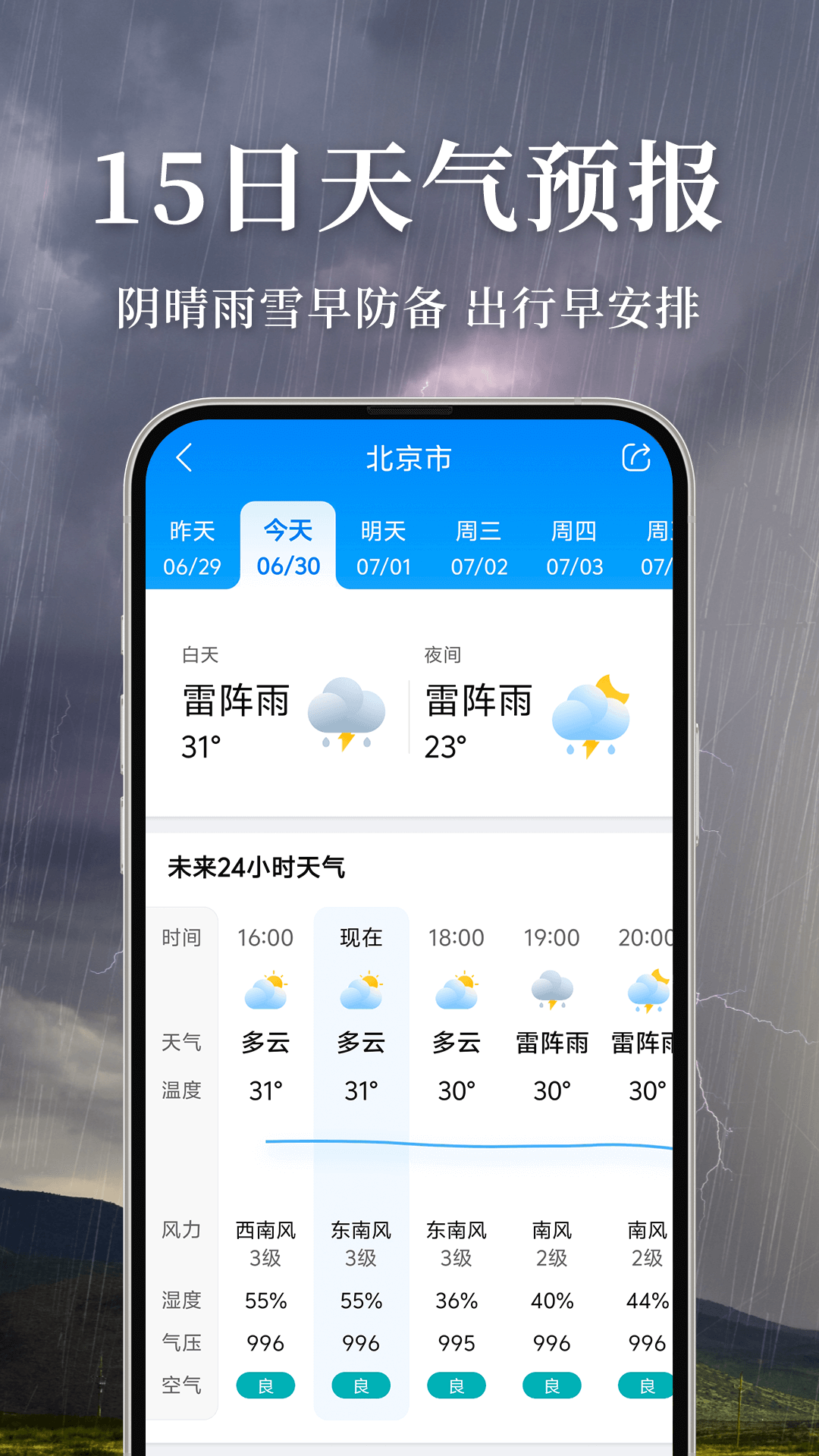 精彩截图-准雨天气2025官方新版