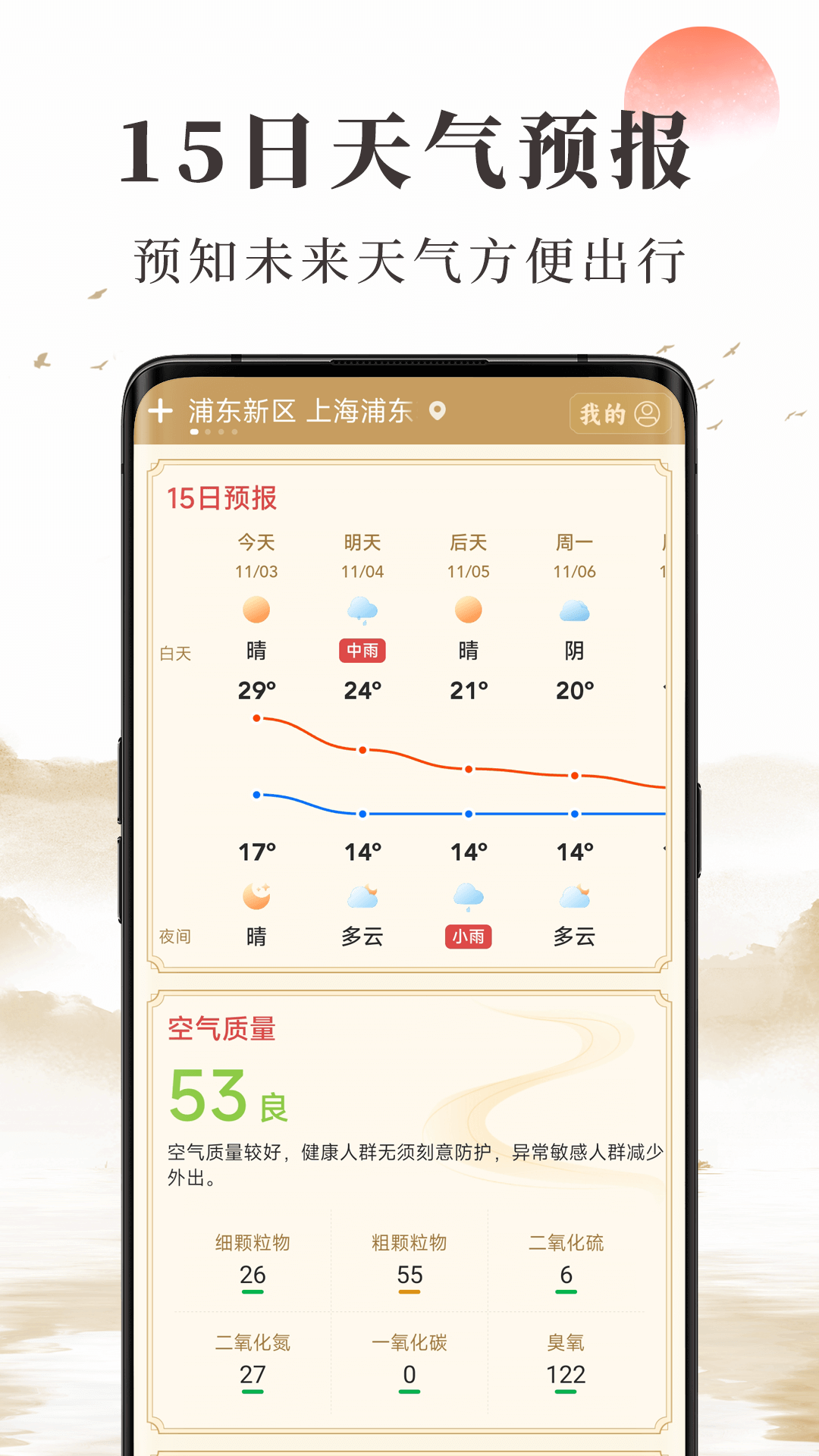 精彩截图-准确天气2025官方新版