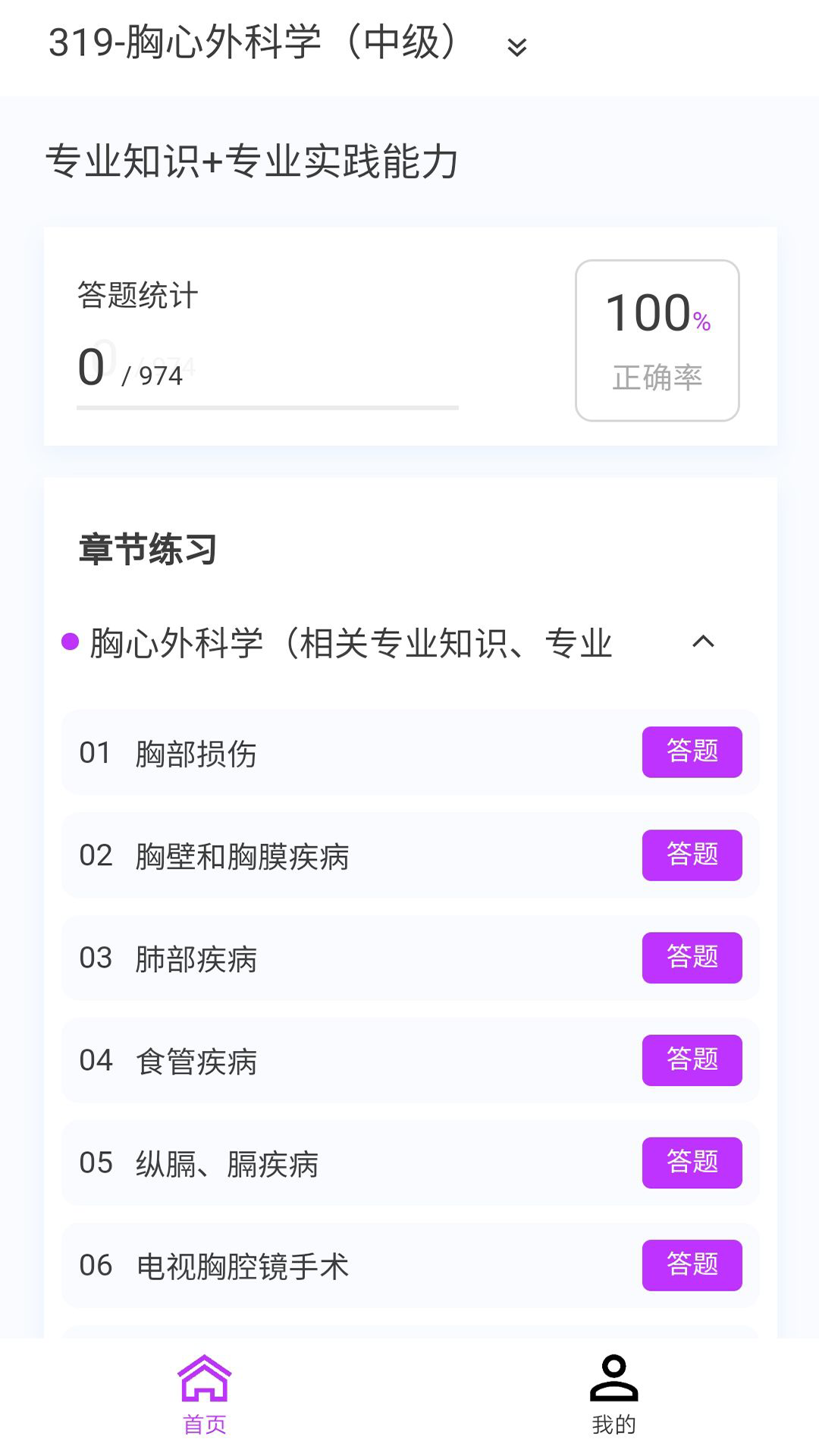 精彩截图-胸心外科学新题库2025官方新版