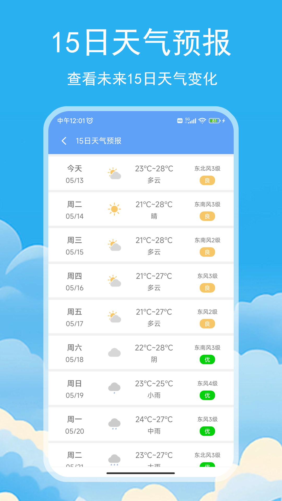 精彩截图-松鼠天气2025官方新版