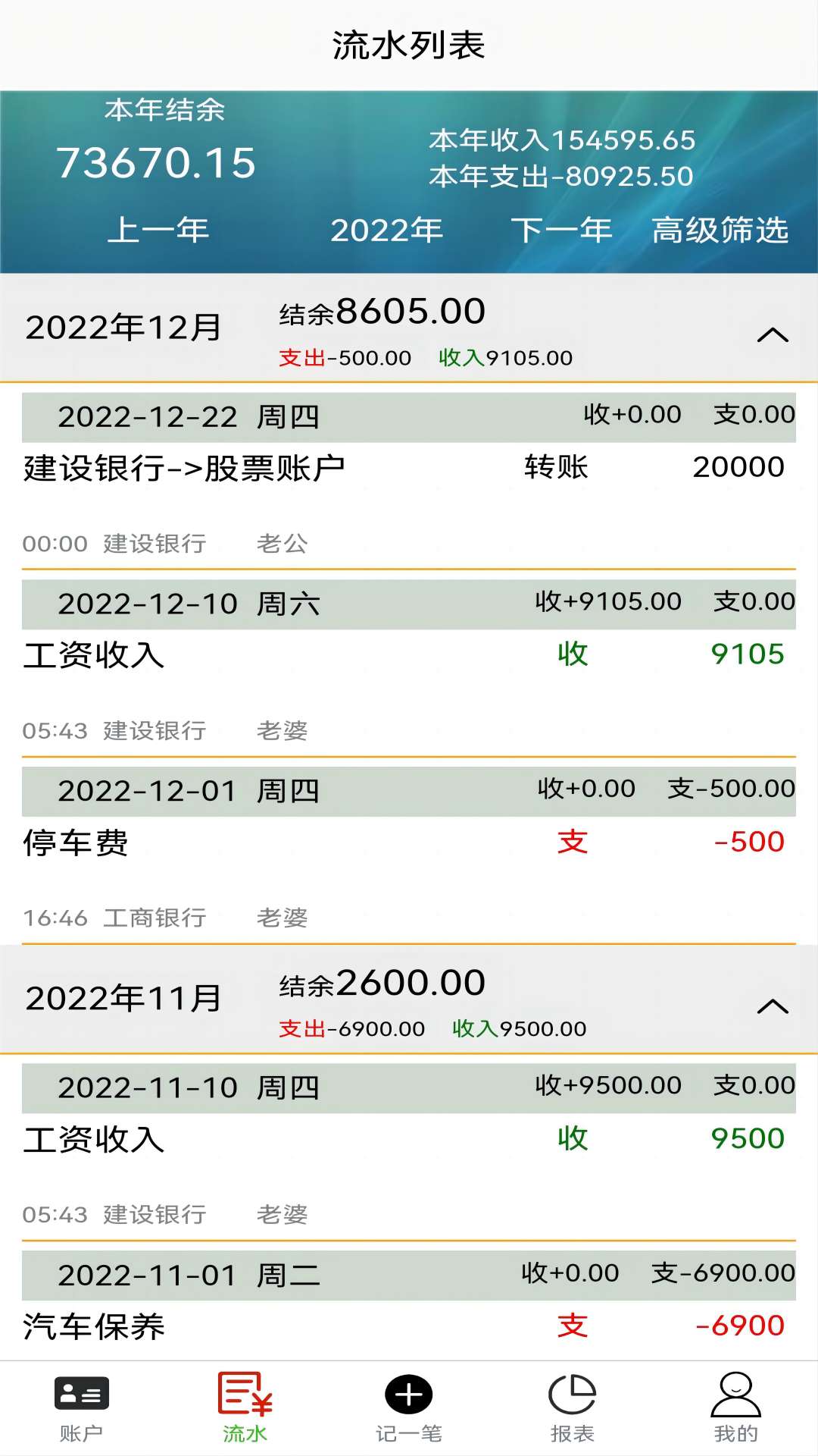 精彩截图-发发记账2024官方新版