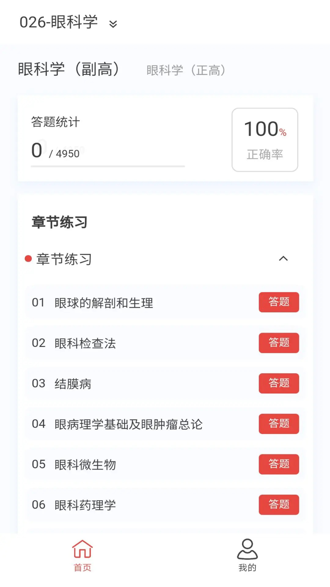 精彩截图-眼科学新题库2025官方新版