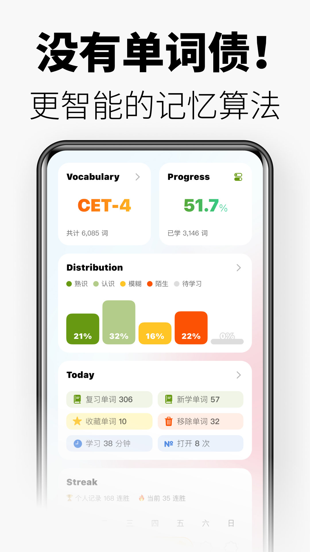 精彩截图-无痛单词2026官方新版