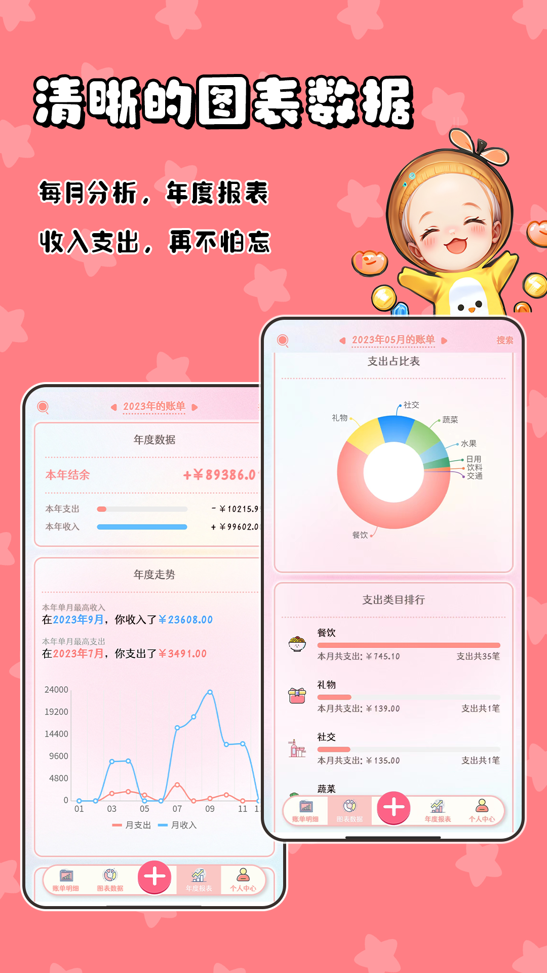 精彩截图-甜橙记账2025官方新版