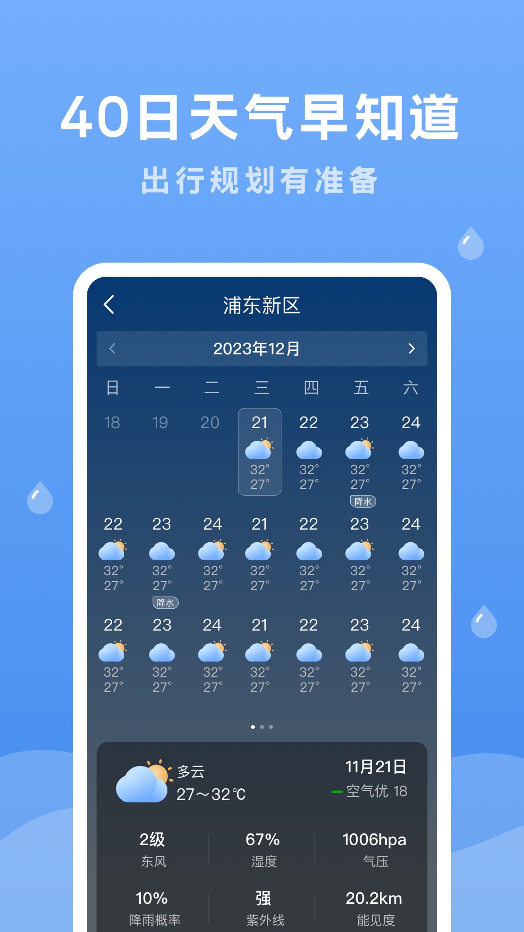 精彩截图-润雨天气2025官方新版