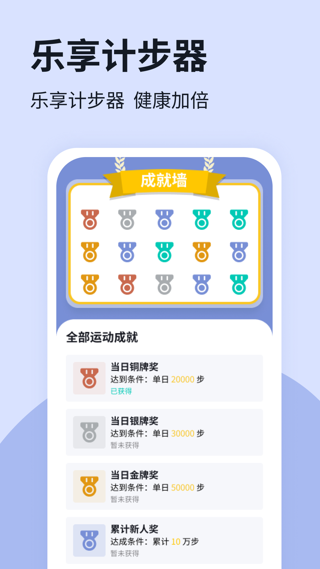 精彩截图-乐享计步器2026官方新版