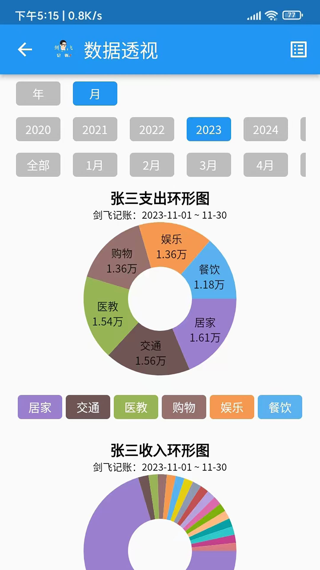 精彩截图-剑飞记账2026官方新版