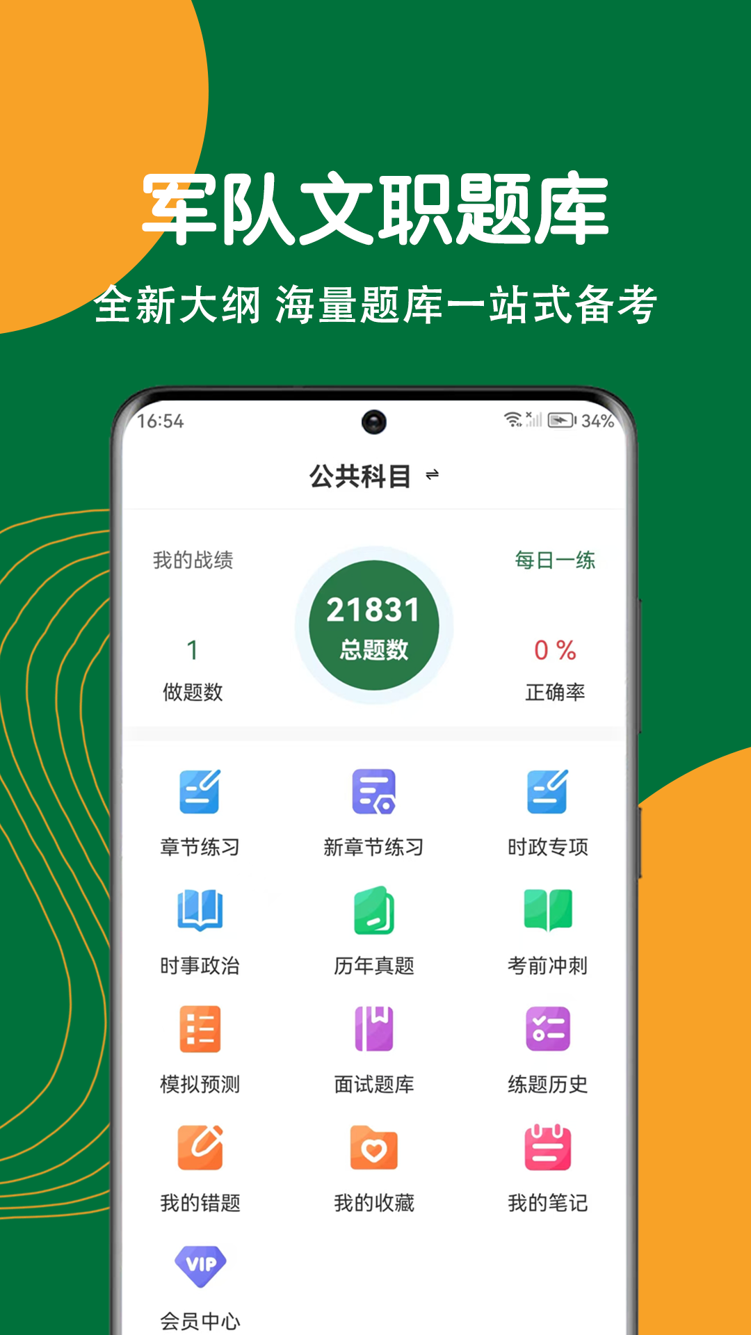 精彩截图-军队文职刷题狗2025官方新版