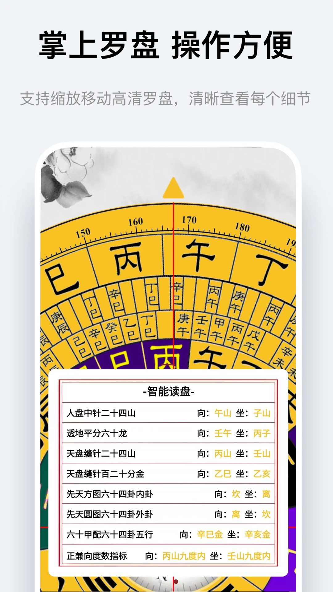 精彩截图-风水罗盘指南针2026官方新版