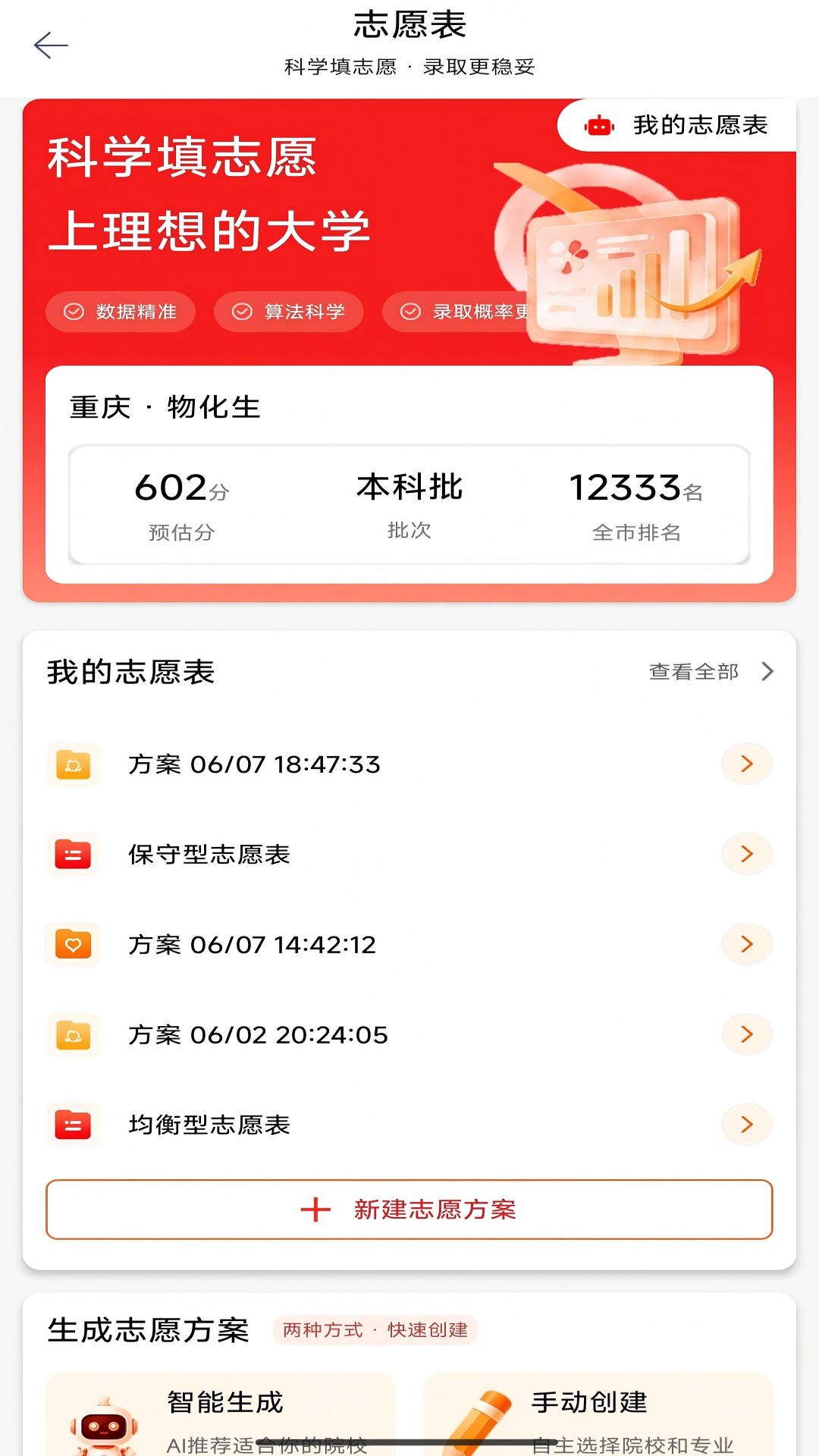 精彩截图-高考志愿通2026官方新版