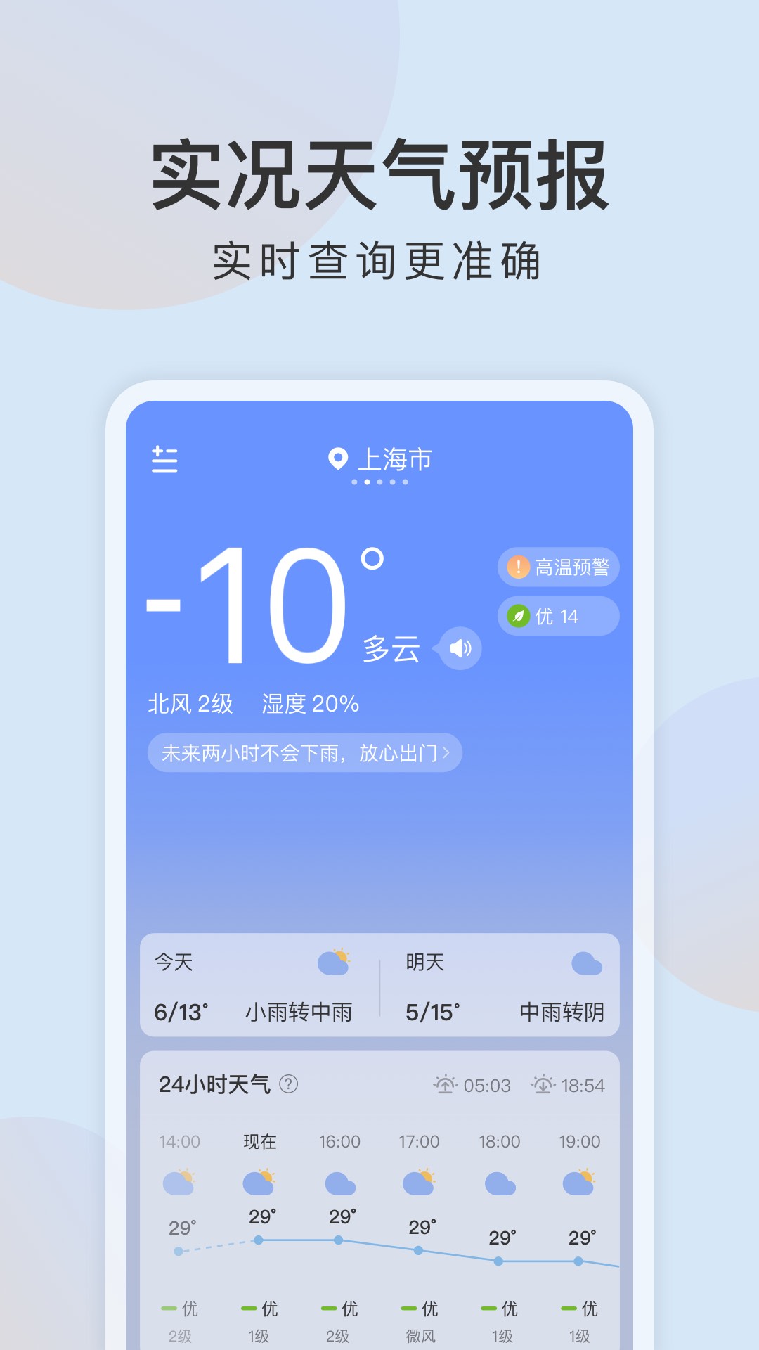 精彩截图-清雨天气2025官方新版