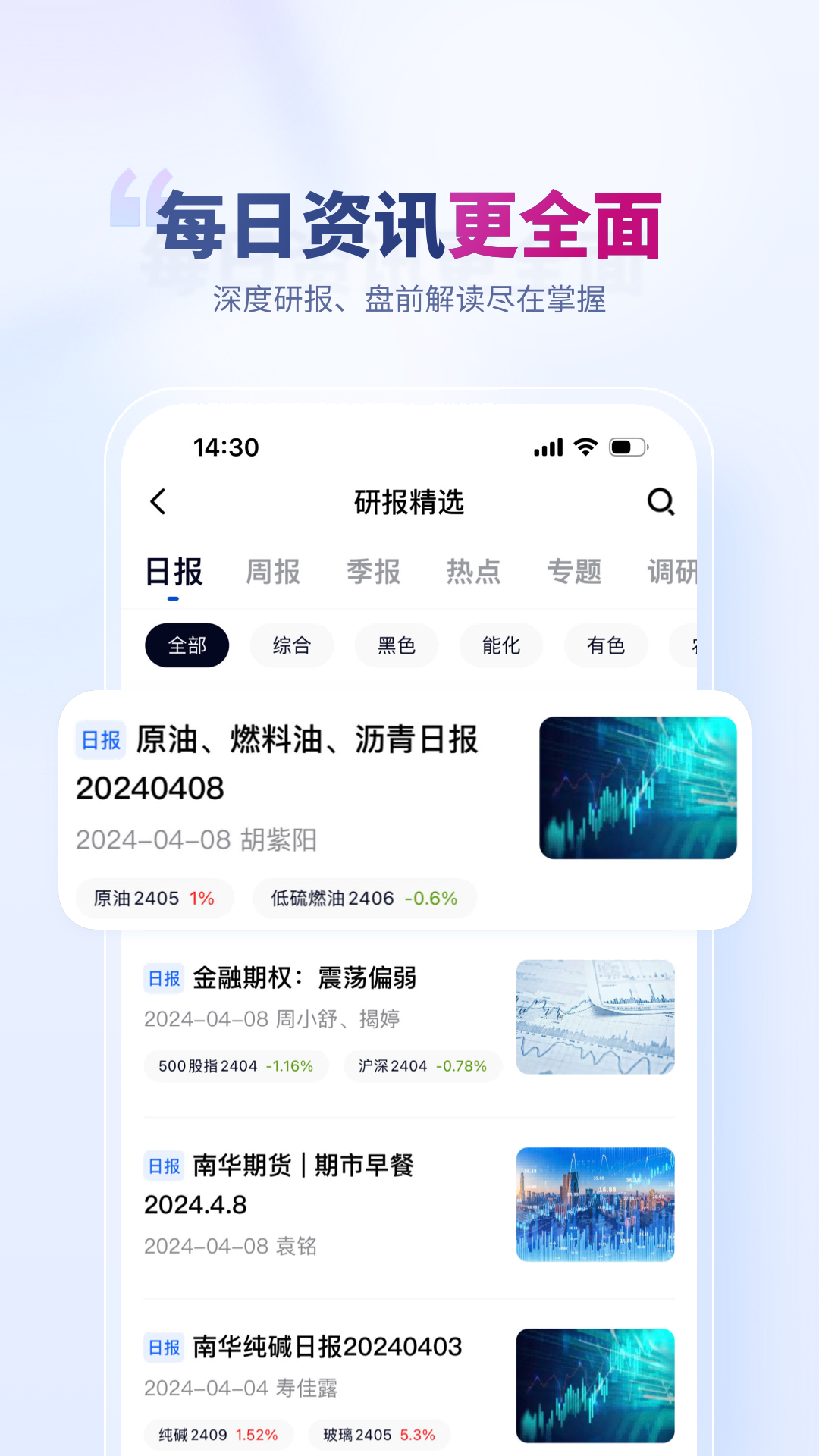 精彩截图-南华期货通2026官方新版
