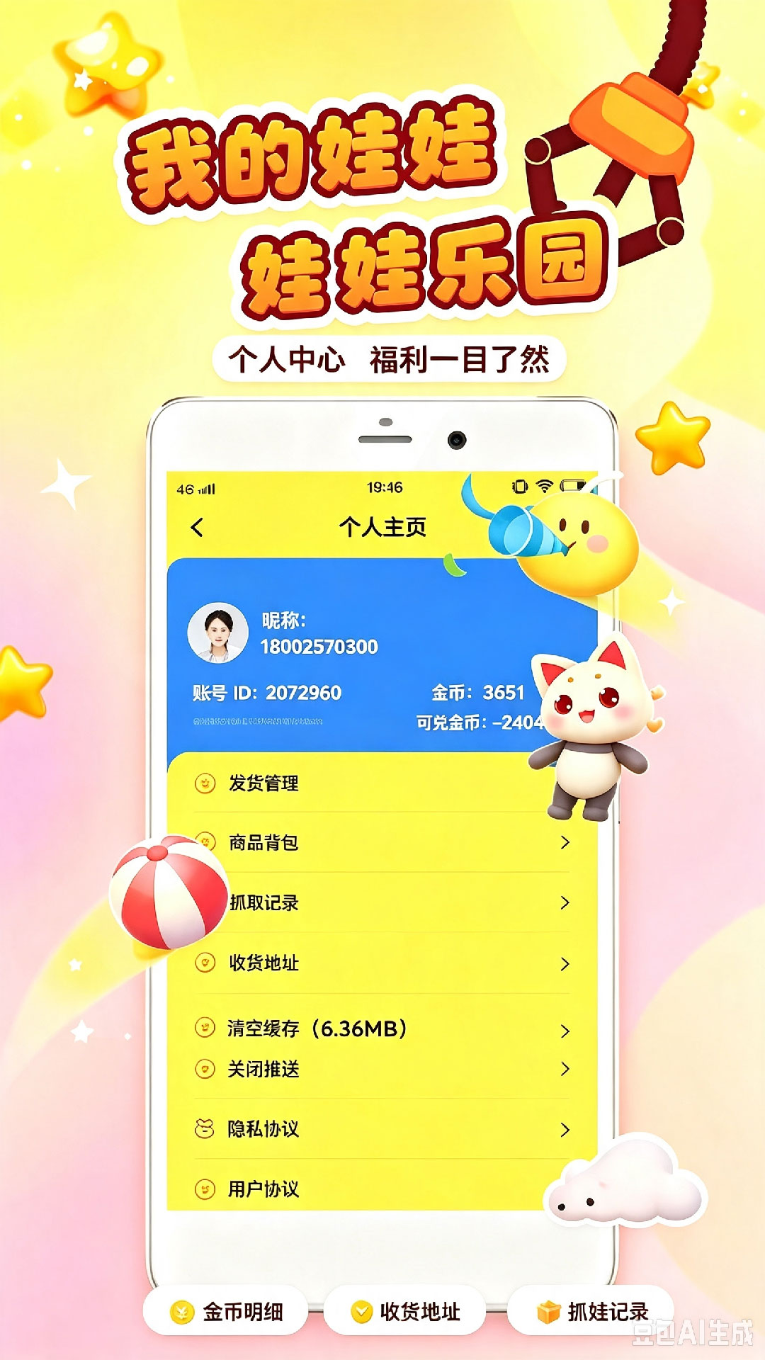 公主手机抓娃娃 截图 2