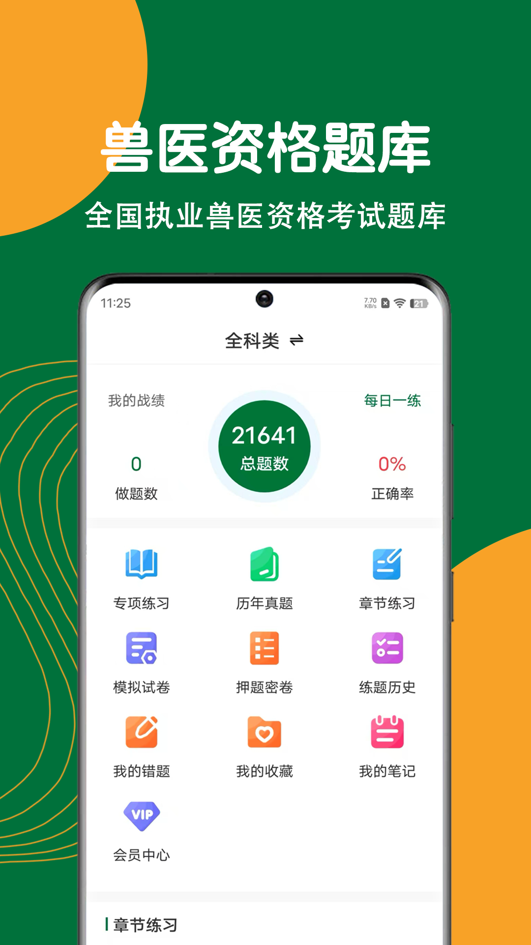 精彩截图-执业兽医刷题狗2026官方新版