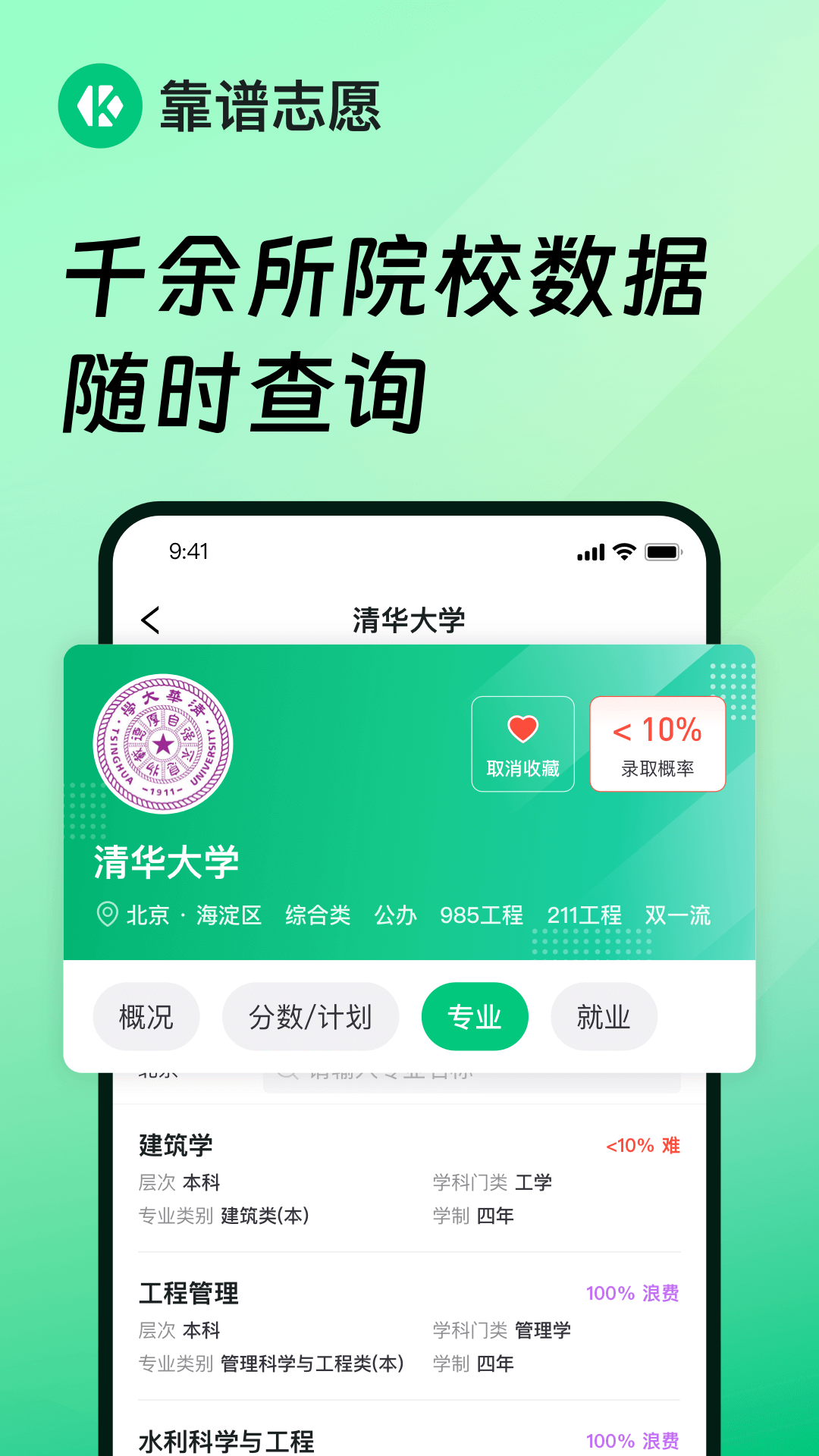 精彩截图-靠谱志愿2025官方新版