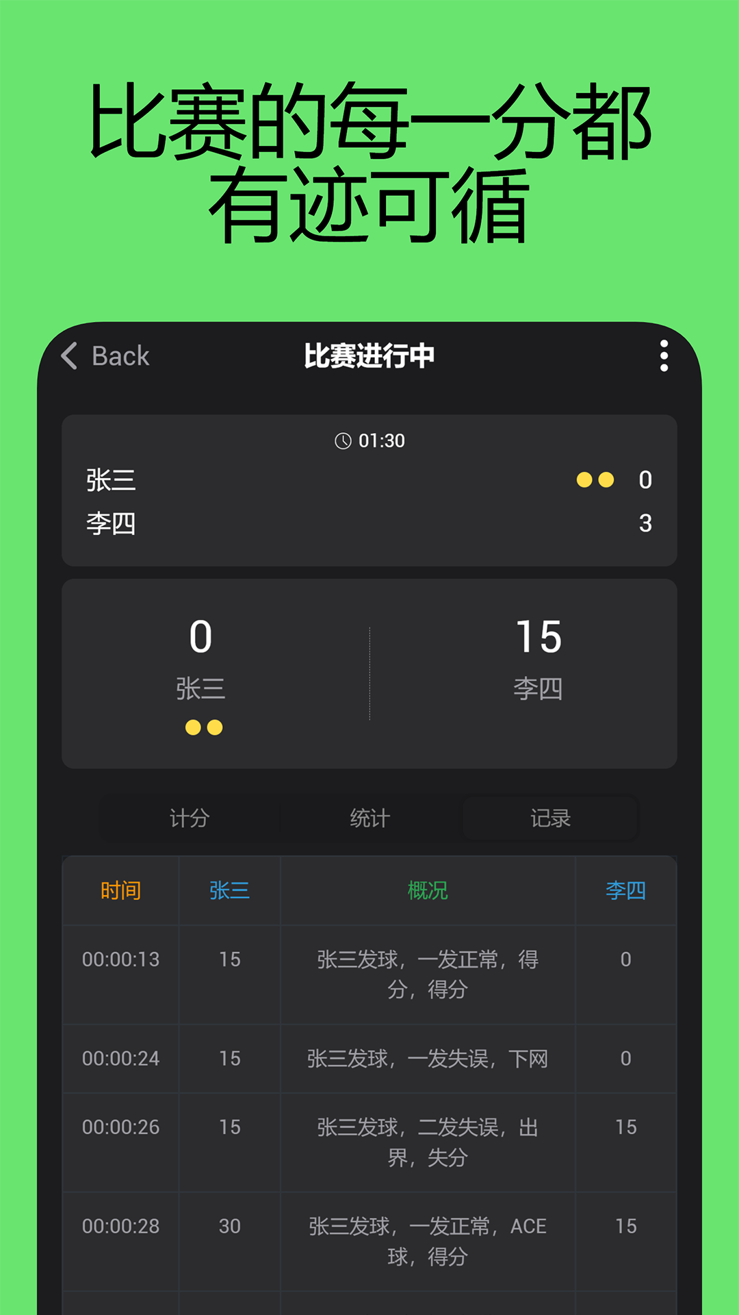 网球计分助手 截图 4