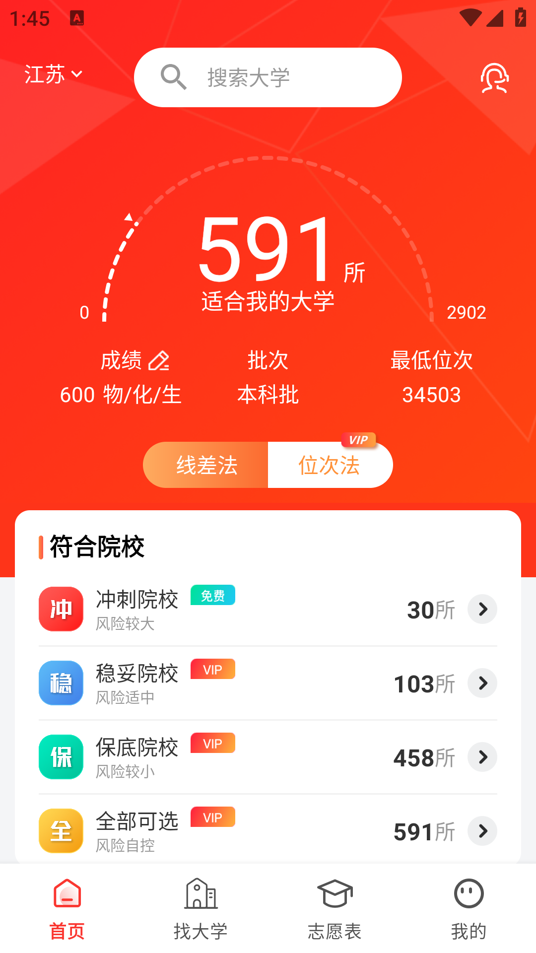 高考志愿决策 截图 2