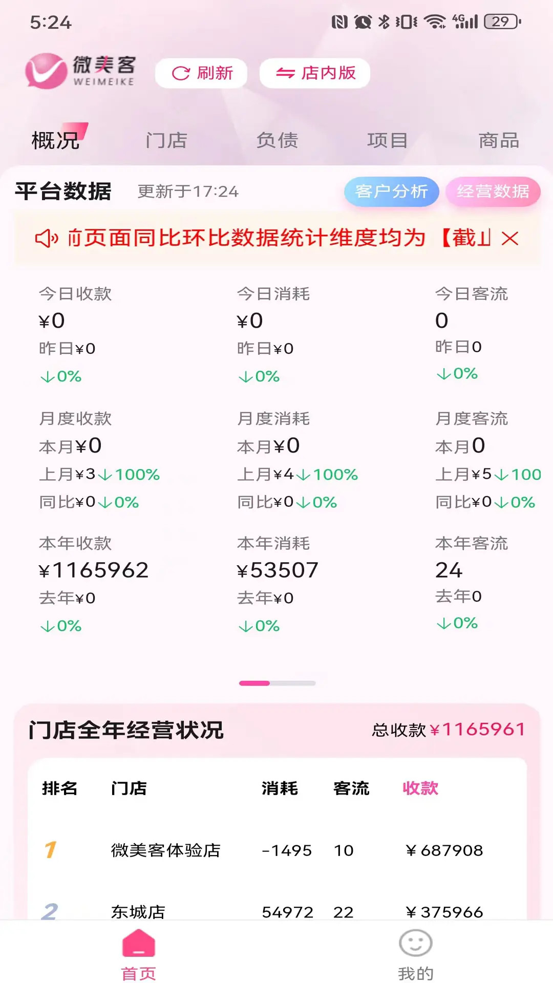 精彩截图-微美客美店管理系统2025官方新版