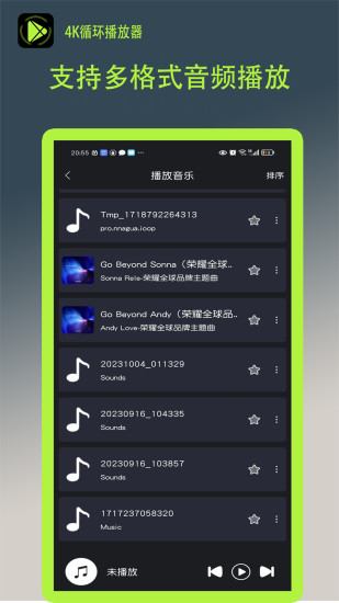 精彩截图-4K循环播放器2024官方新版