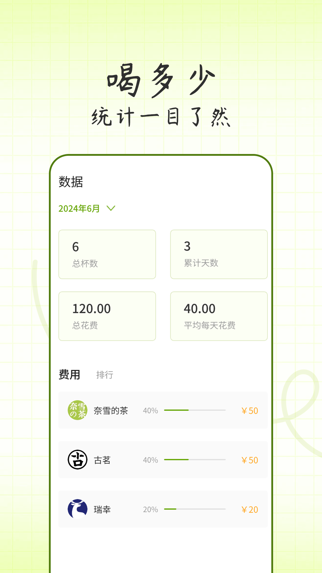 精彩截图-记一杯2025官方新版