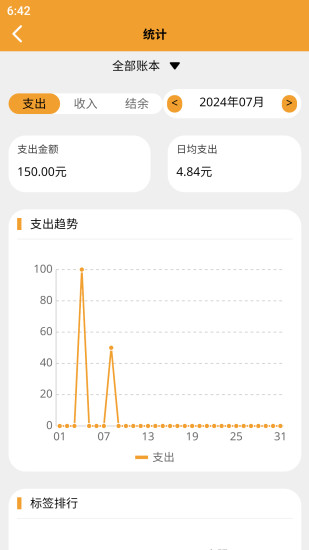 精彩截图-萝卜记账2024官方新版