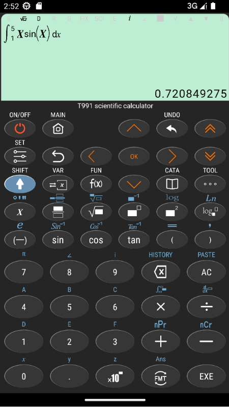 精彩截图-T991科学计算器2025官方新版