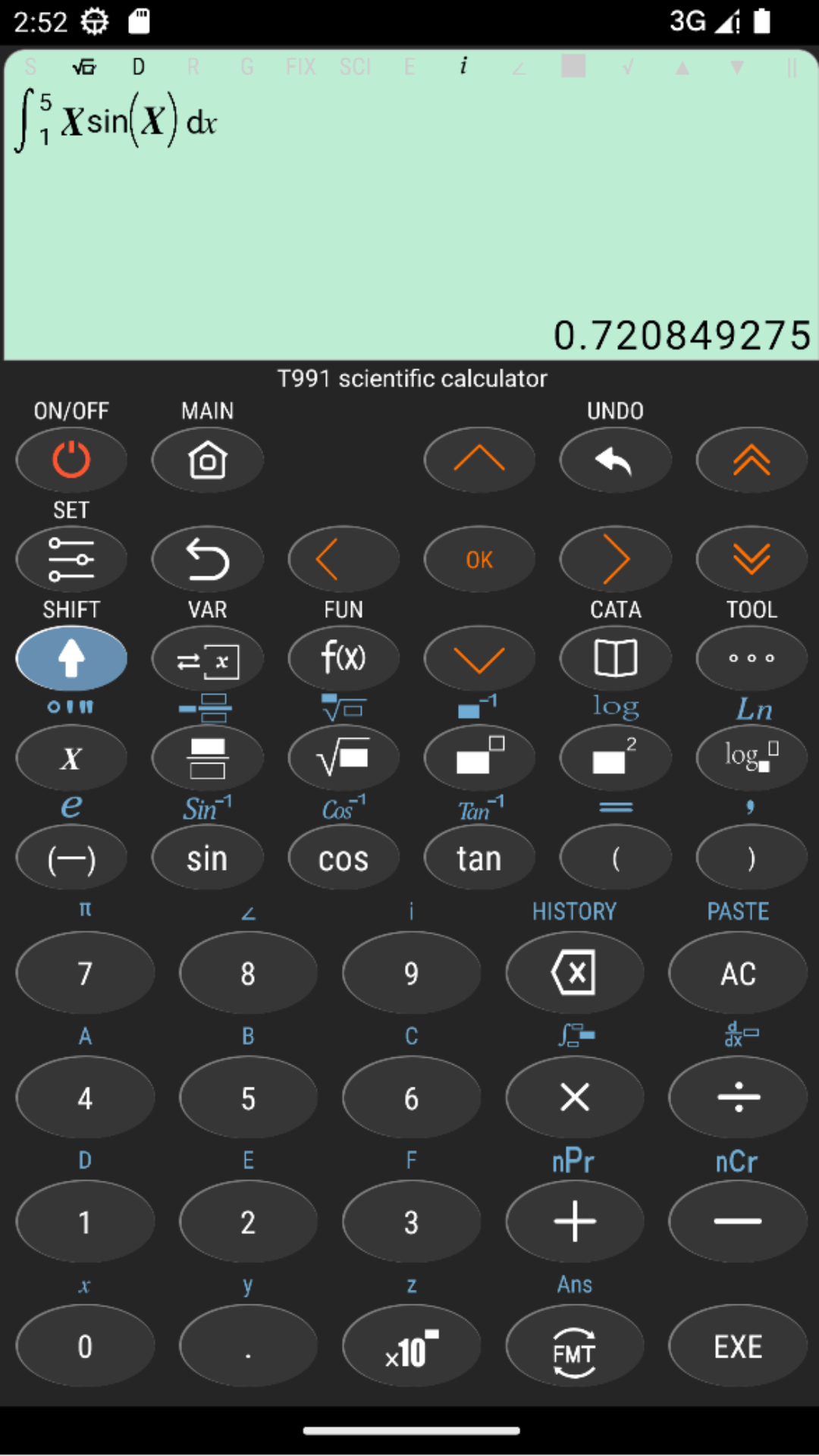 精彩截图-T991科学计算器2026官方新版