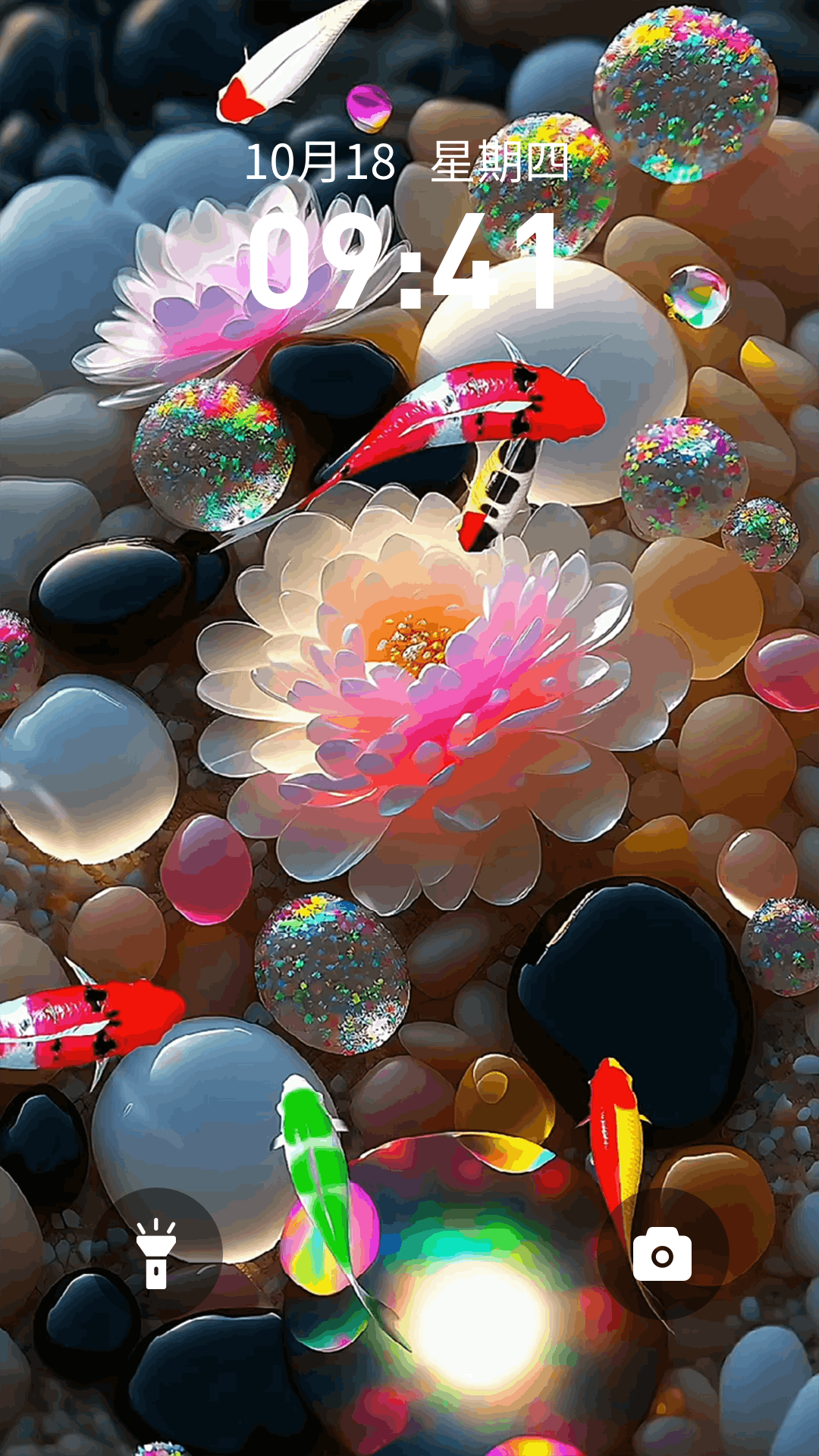 精彩截图-桌面养鱼壁纸2026官方新版