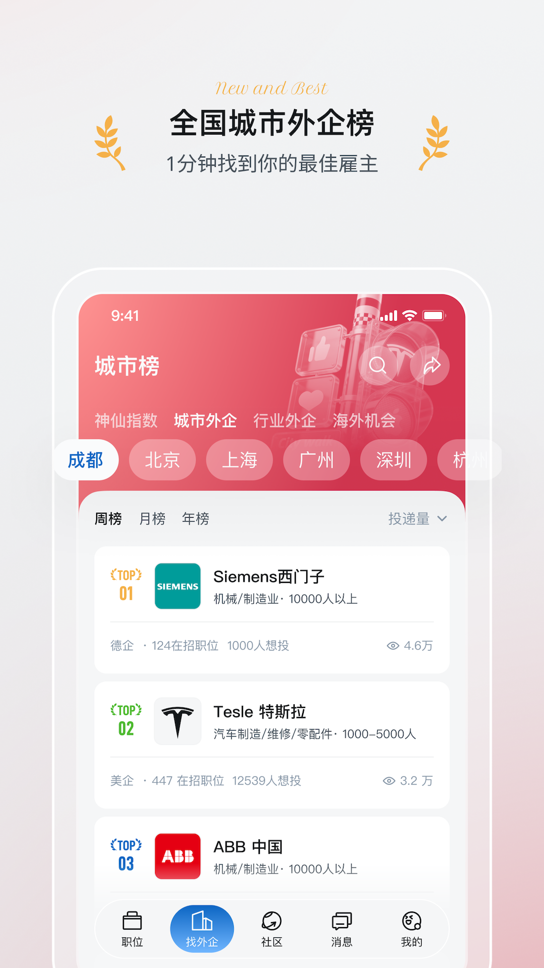 精彩截图-神仙外企2026官方新版