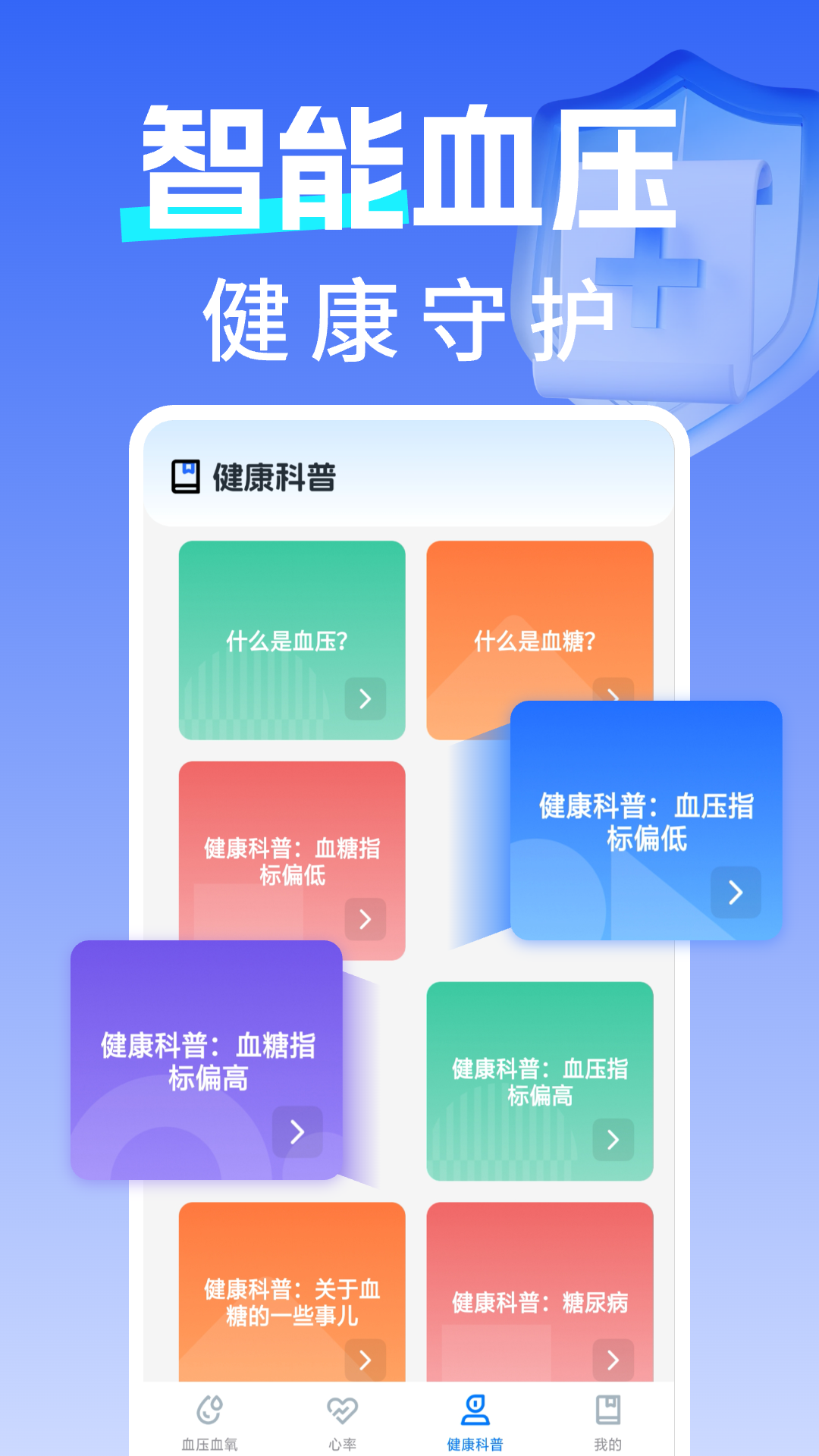 精彩截图-手机血压血糖测量2024官方新版