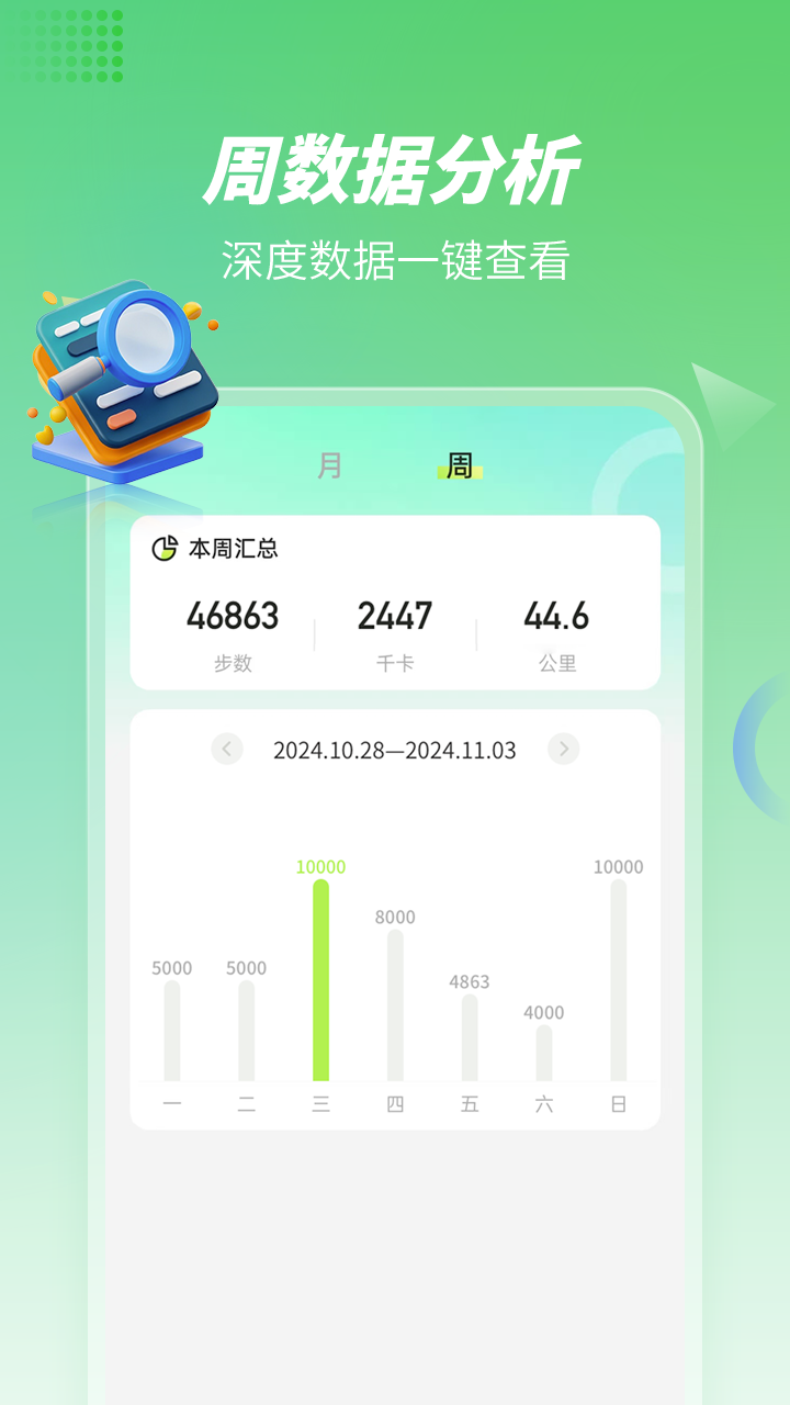 精彩截图-步行计步器2026官方新版
