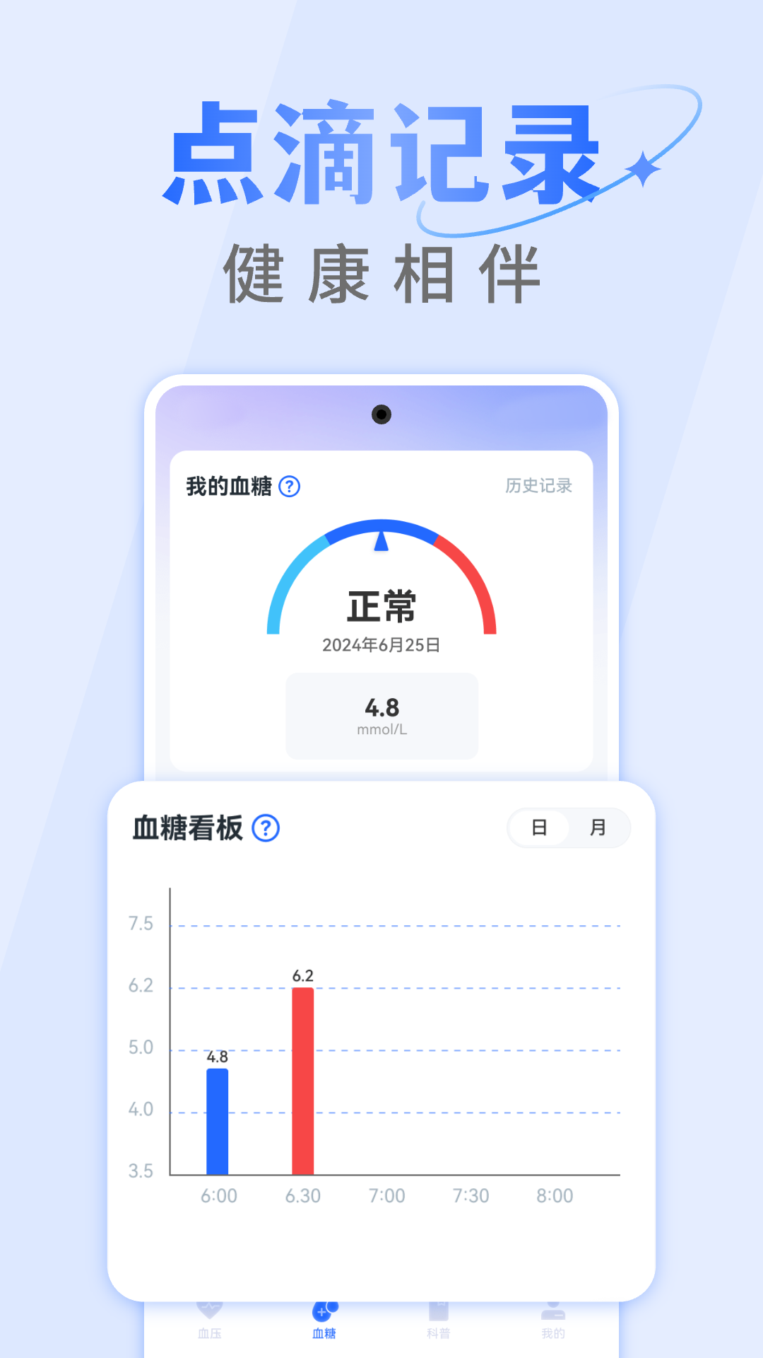 精彩截图-手机血压血糖仪2025官方新版