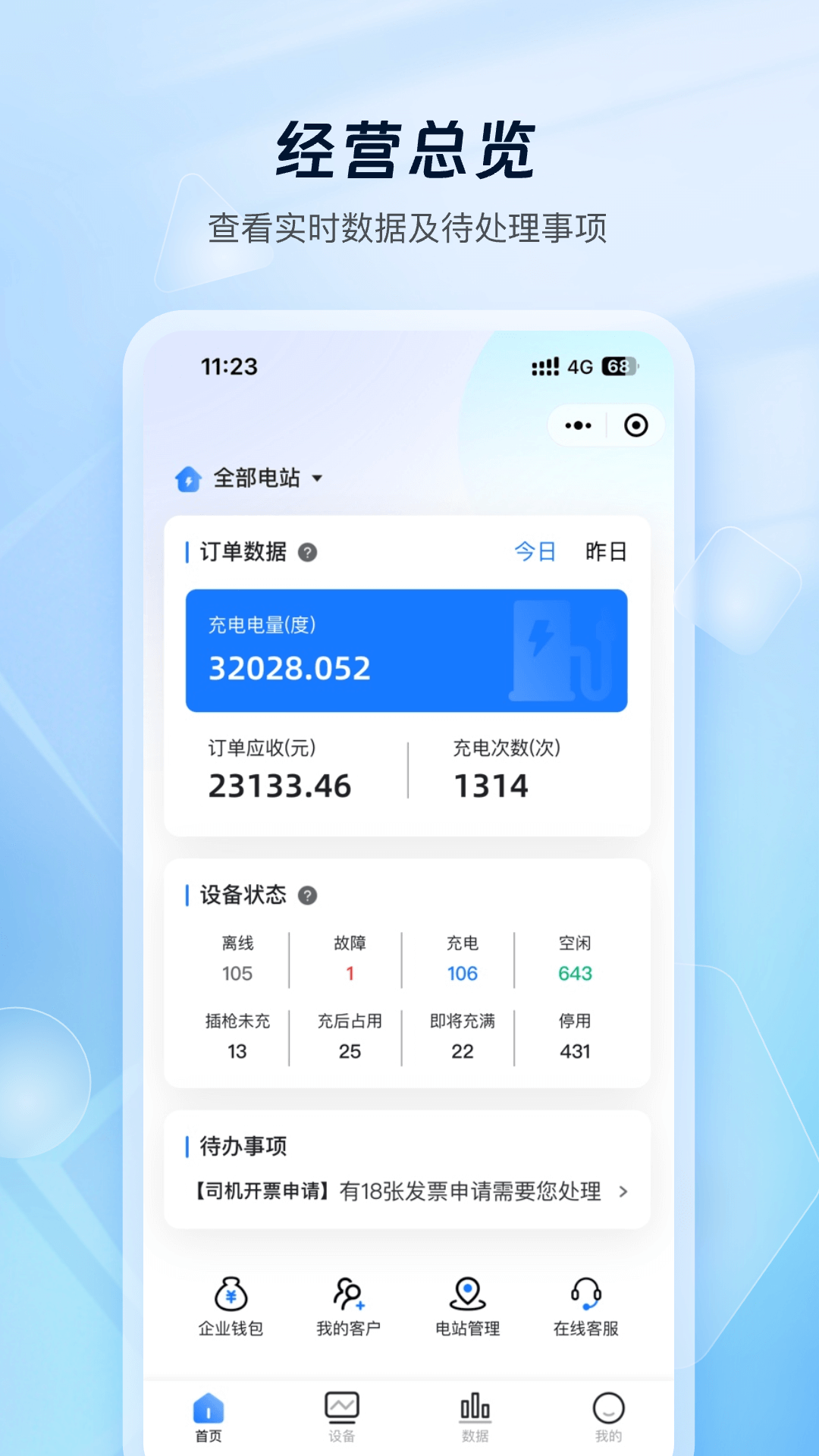 精彩截图-云快充商家管理2026官方新版