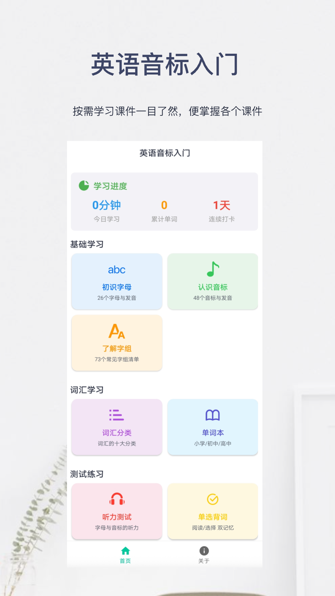 精彩截图-英语音标入门2025官方新版