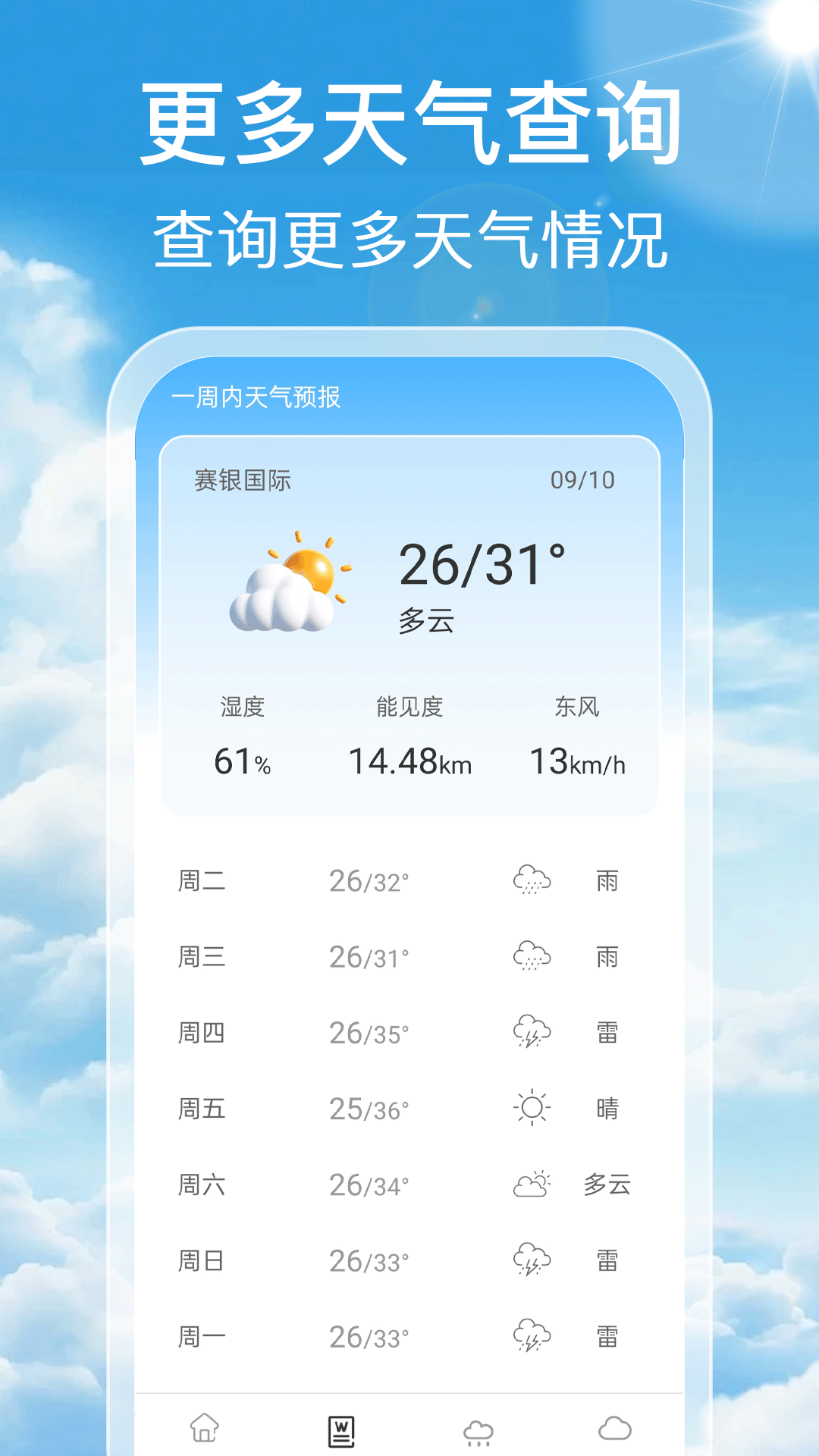 精彩截图-气象预报通2025官方新版