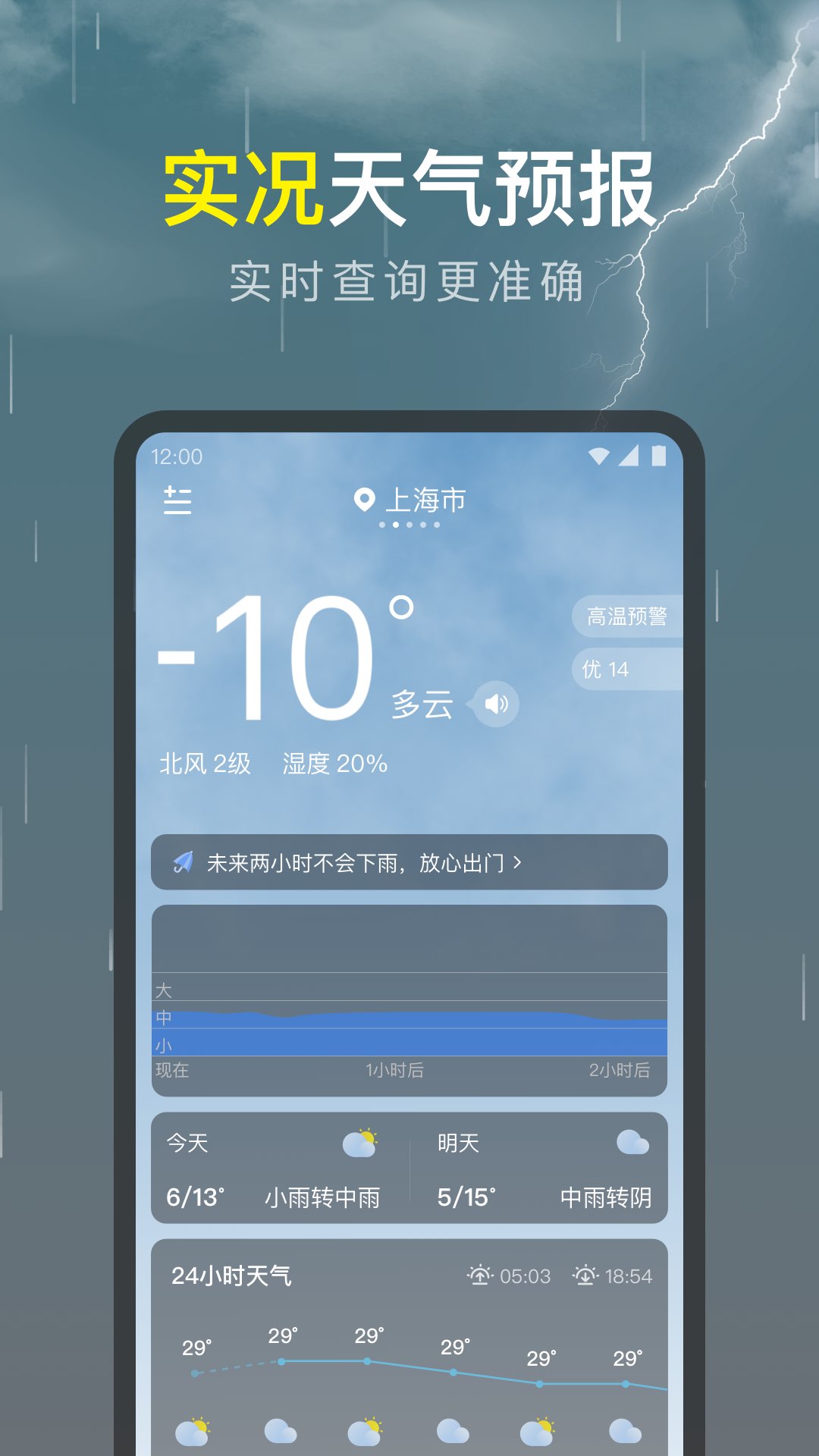 精彩截图-识雨天气2026官方新版