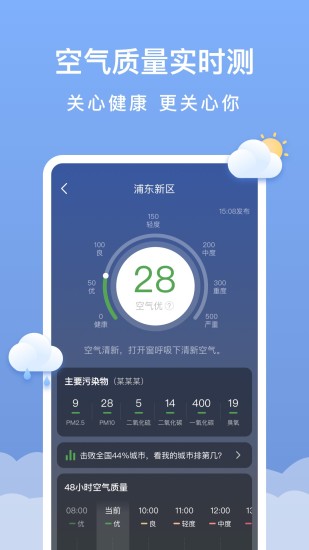 精彩截图-晴云天气2024官方新版