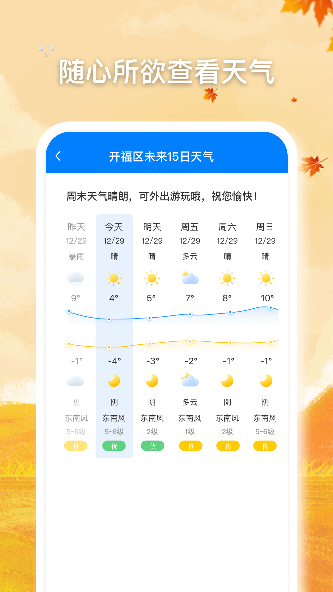 精彩截图-无忧天气2026官方新版