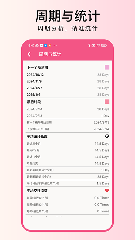 精彩截图-大姨妈月记2026官方新版