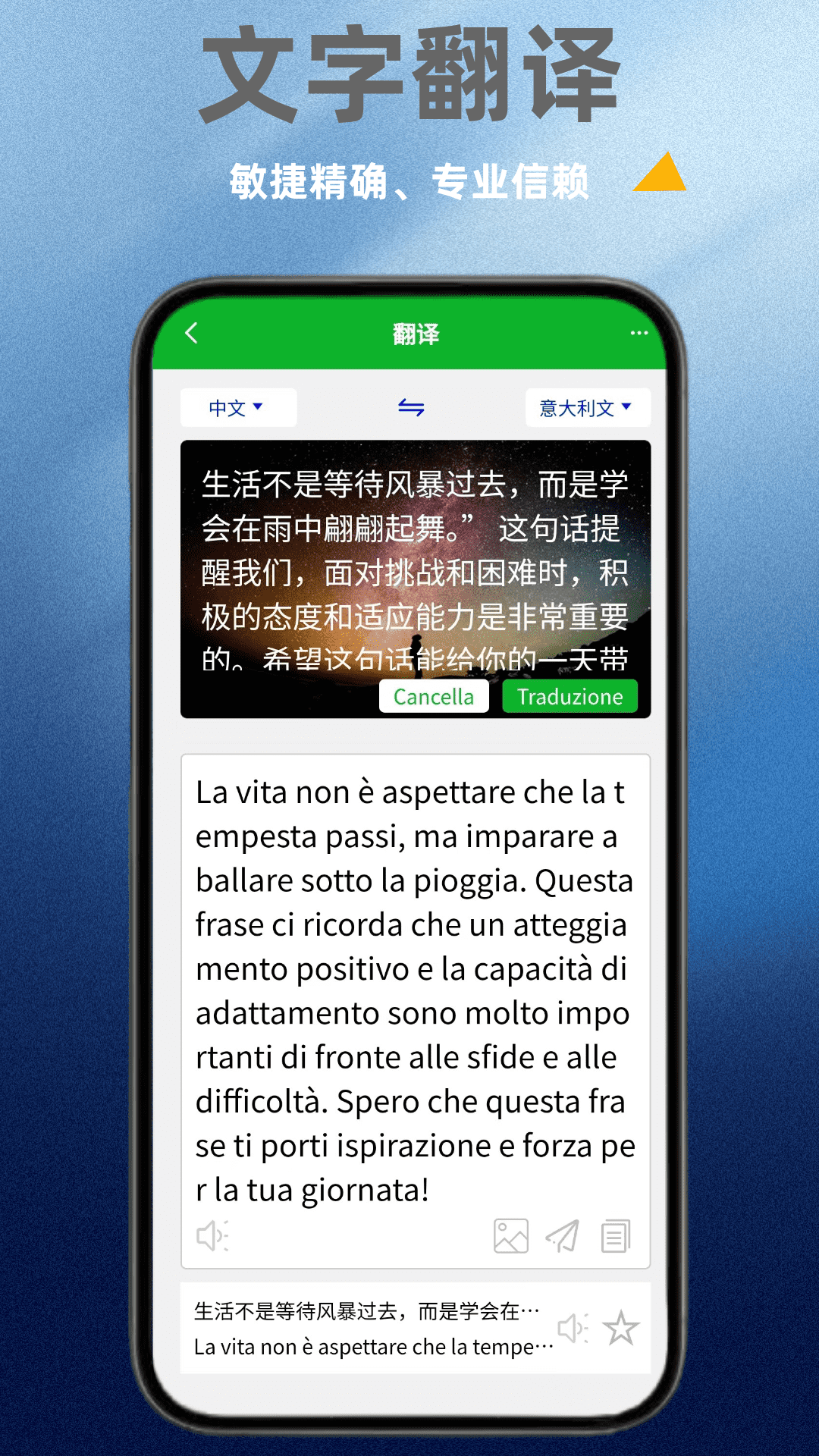 精彩截图-意大利语翻译通2025官方新版