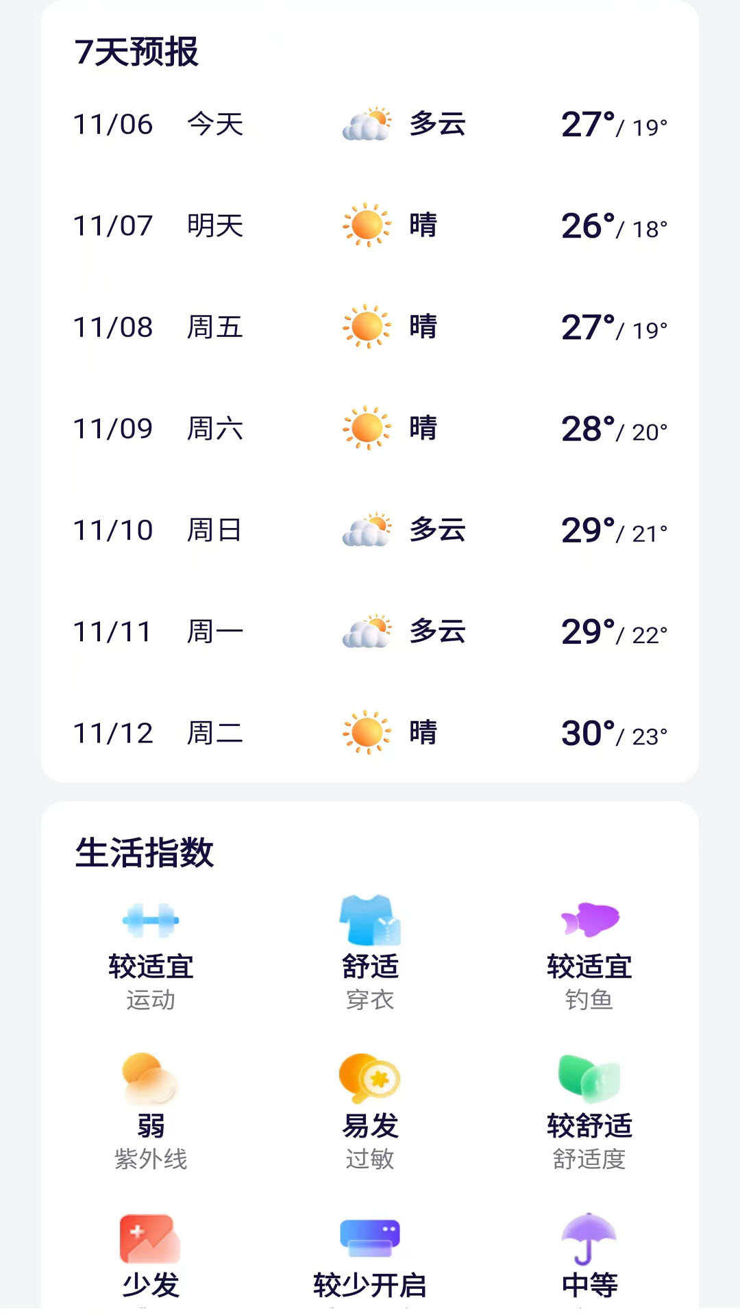 精彩截图-红蛙天气日历2026官方新版