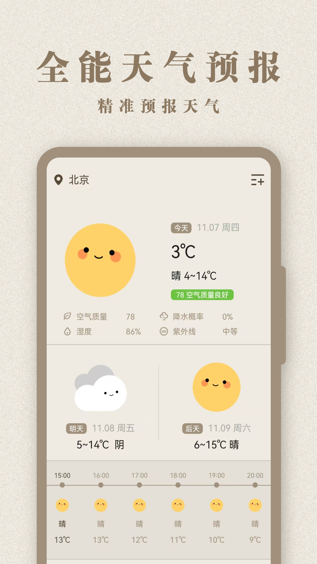 精彩截图-时雨天气2025官方新版