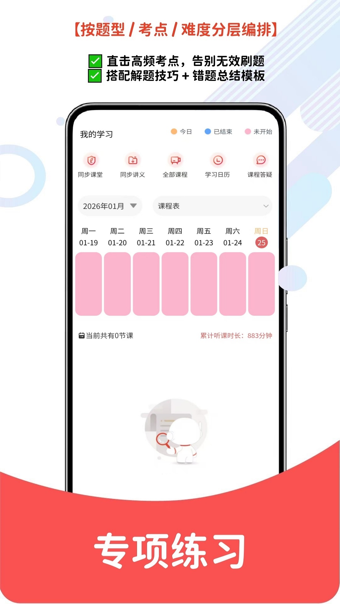 精彩截图-执业药师题库网2026官方新版