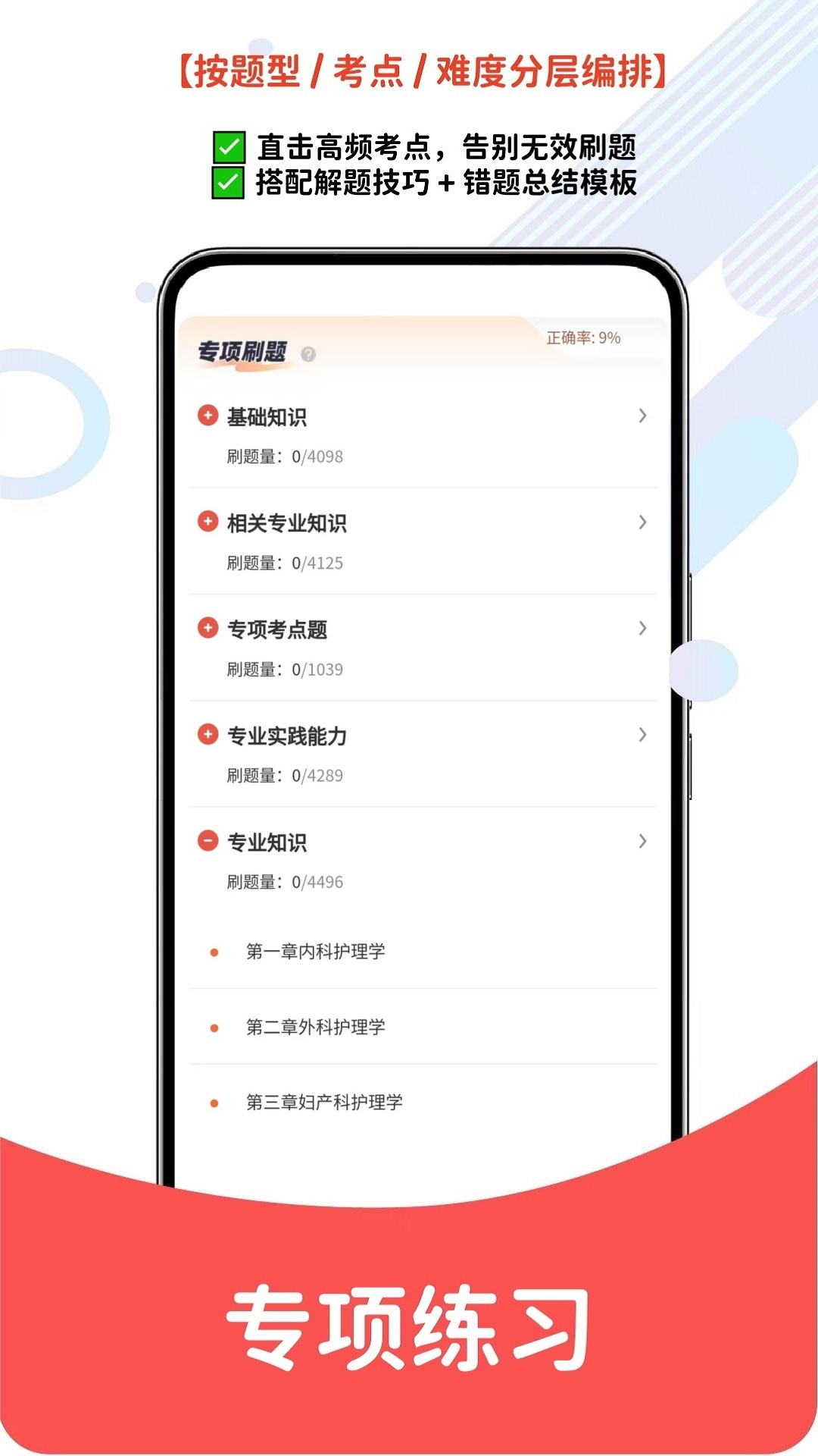 精彩截图-初级护师题库网2026官方新版