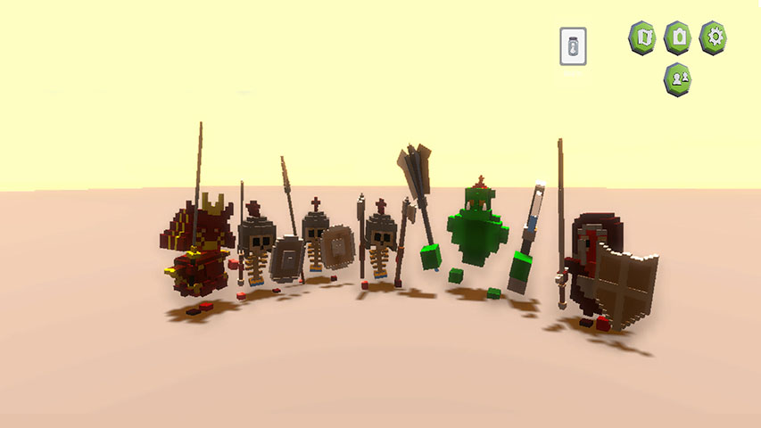 精彩截图-像素人战争2026官方新版