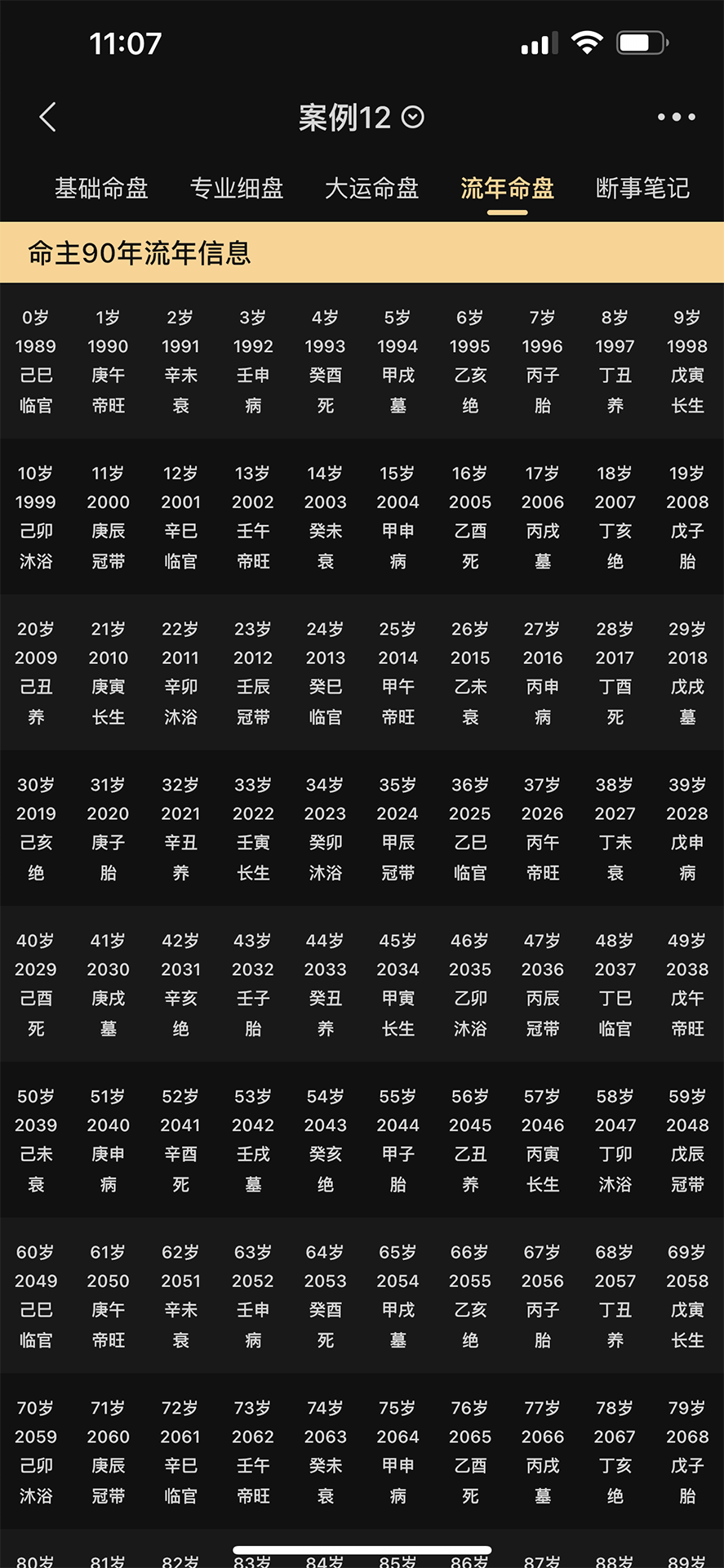 精彩截图-陈抟八字排盘2025官方新版