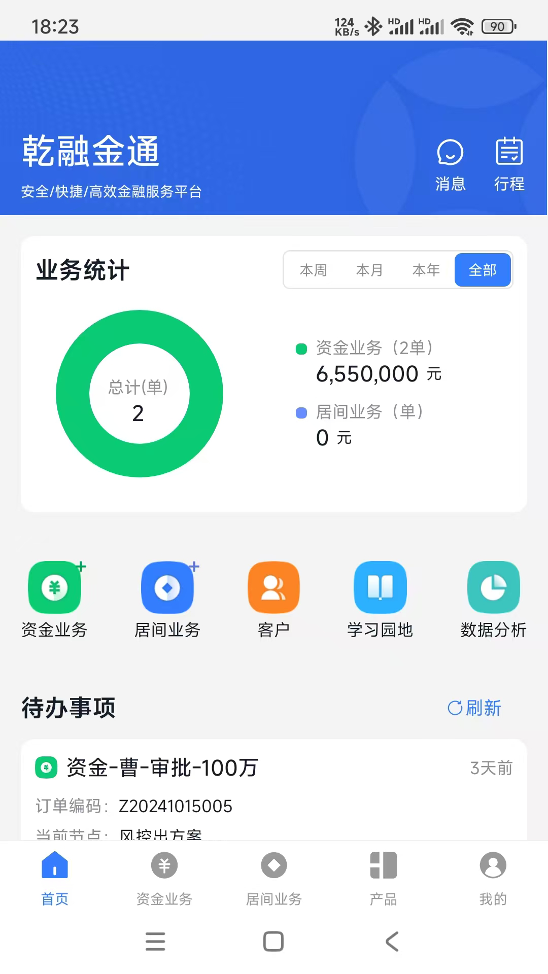 精彩截图-乾融金通2025官方新版