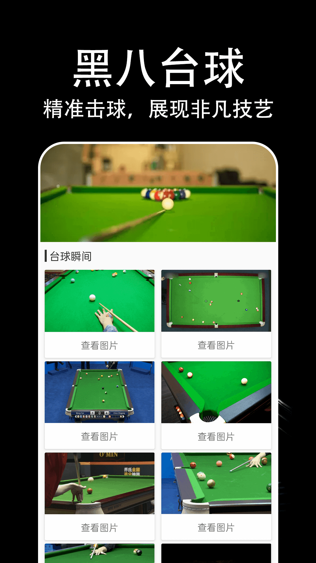精彩截图-黑八台球2026官方新版