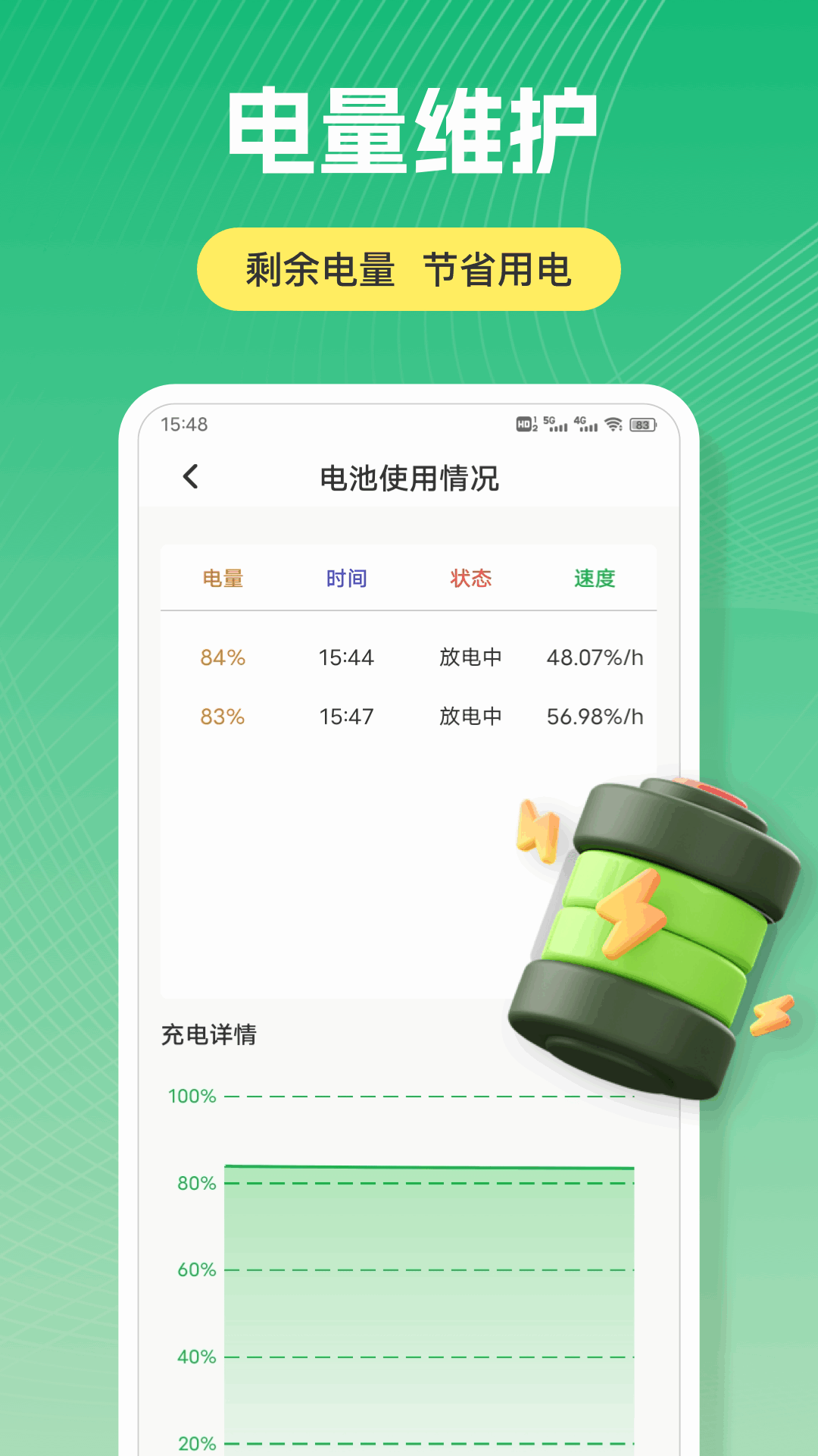 精彩截图-电池容量检测2025官方新版